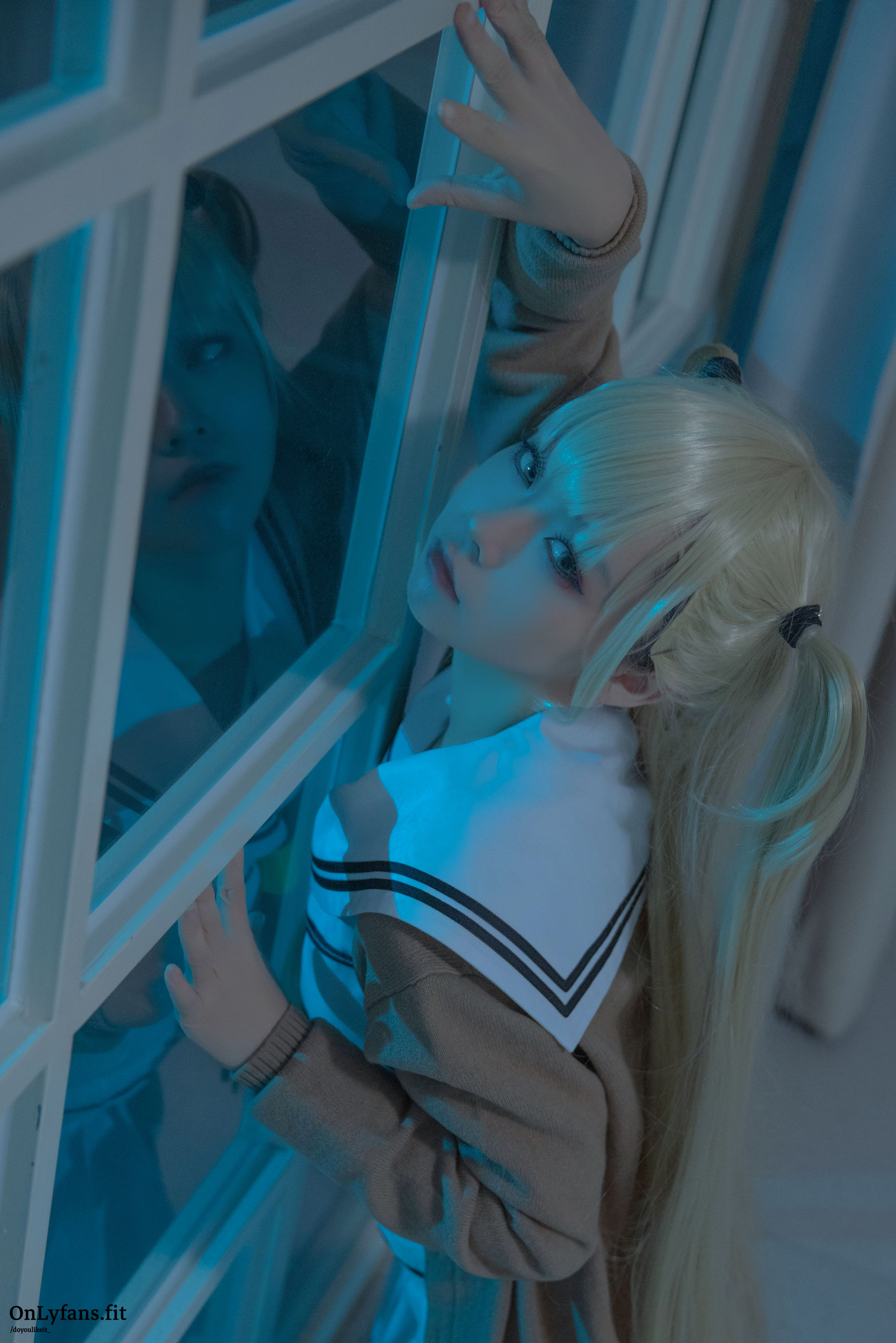 [网红COS] G44不会受伤 - 万华镜姐弟花
