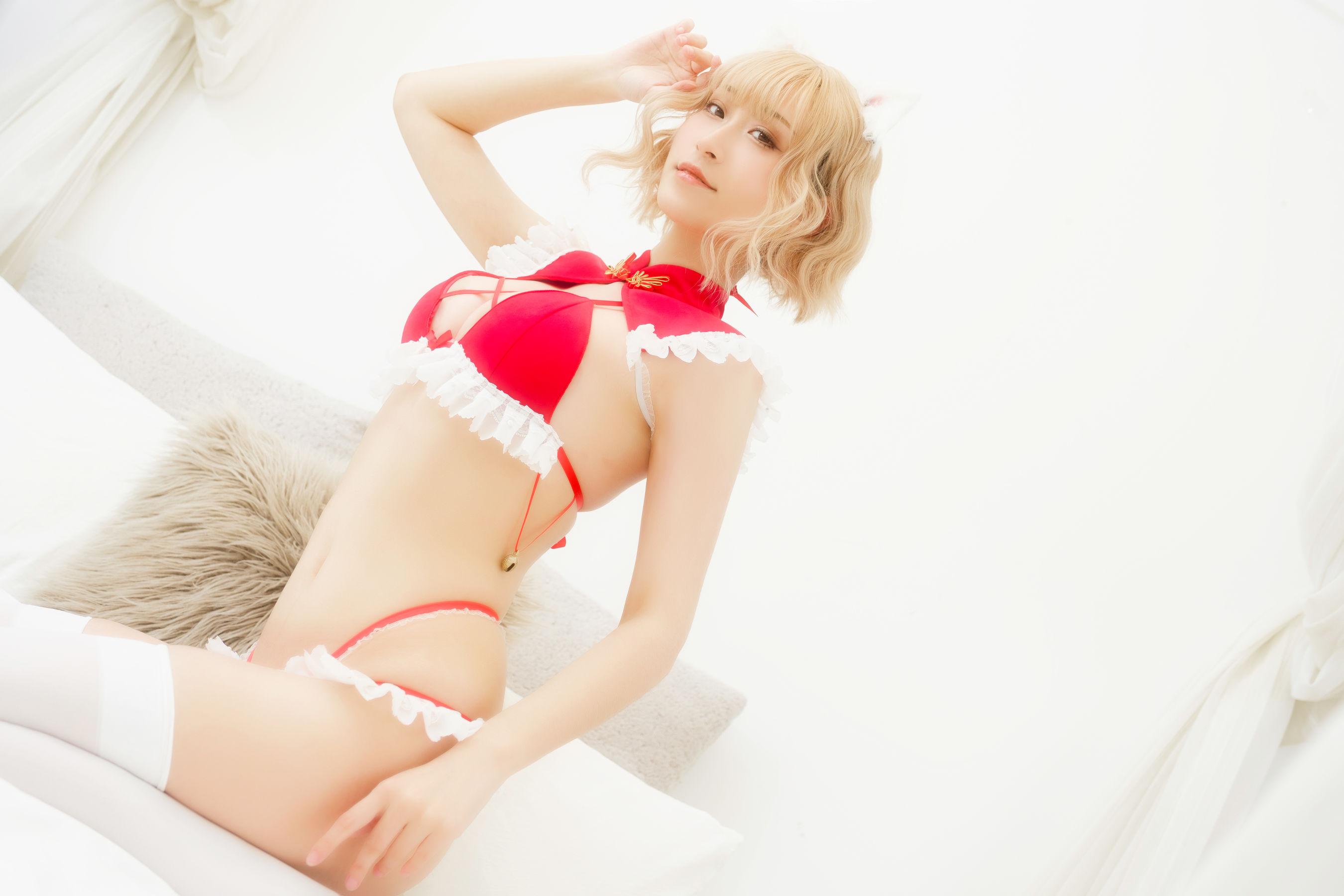 [网红COS] 北哥完全OK - 红猫猫