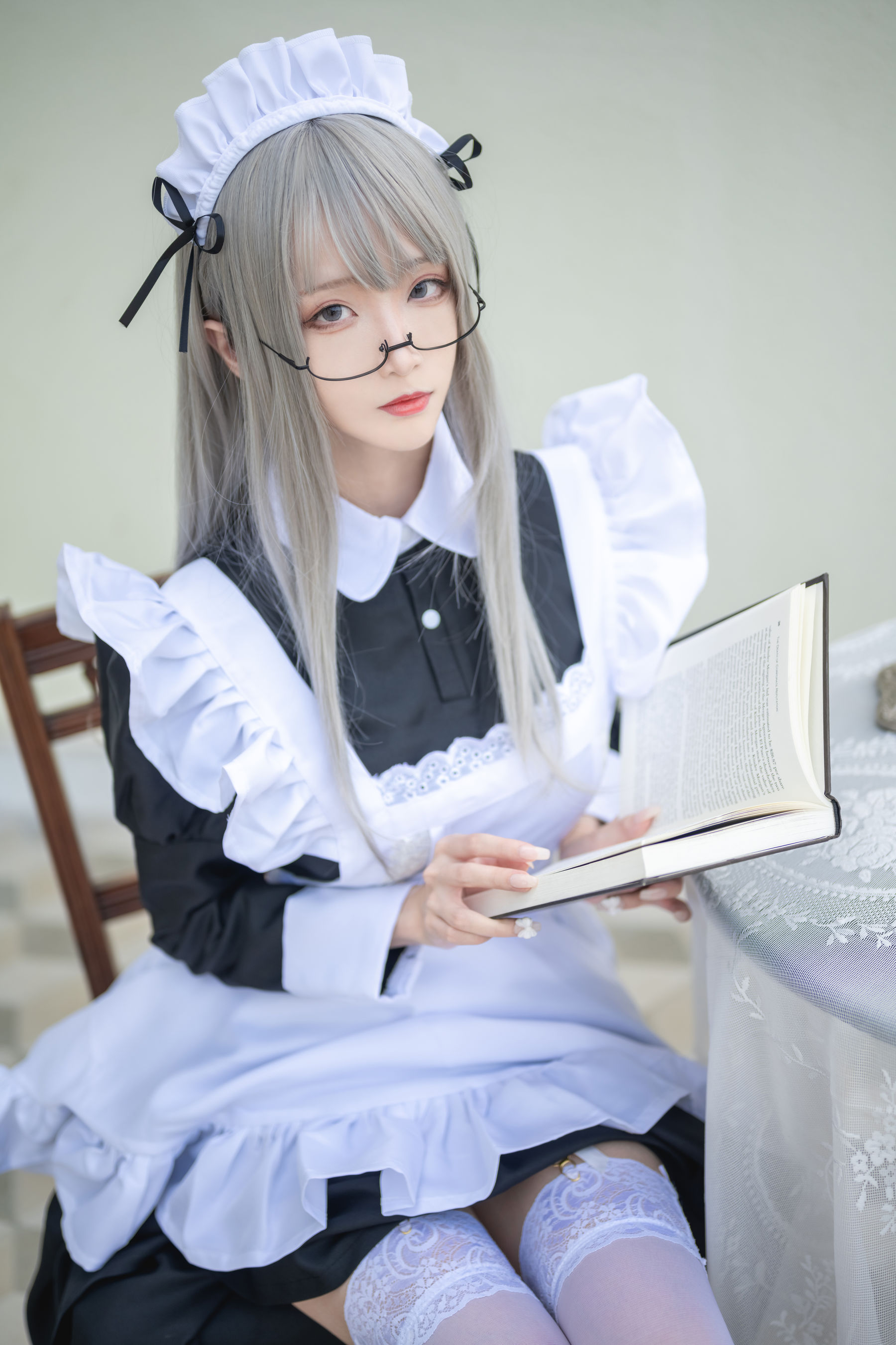 [网红COS] 长腿Coser青青子Js - 职业恋爱