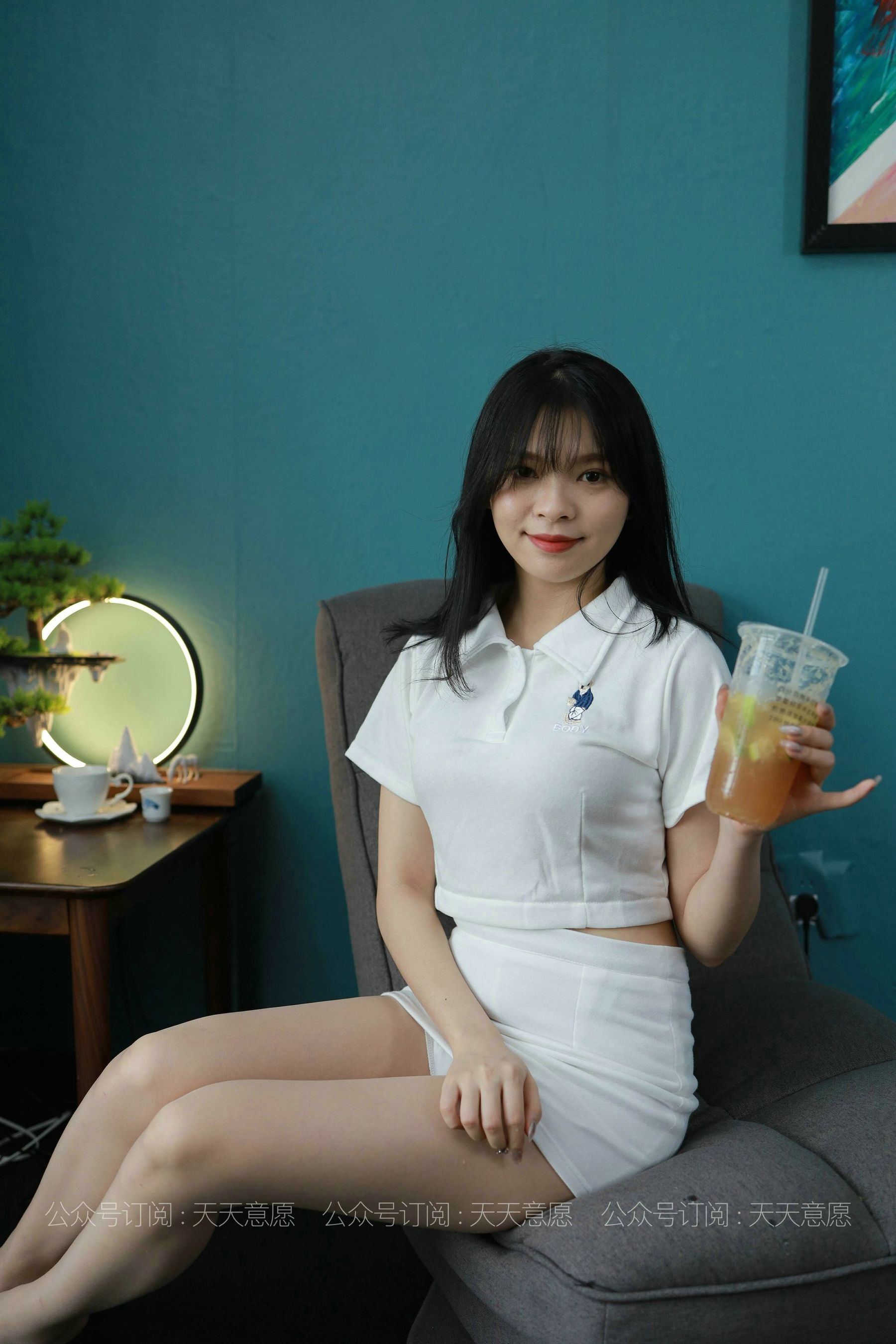 [IESS异思趣向]  模特：小七《奶茶少女》
