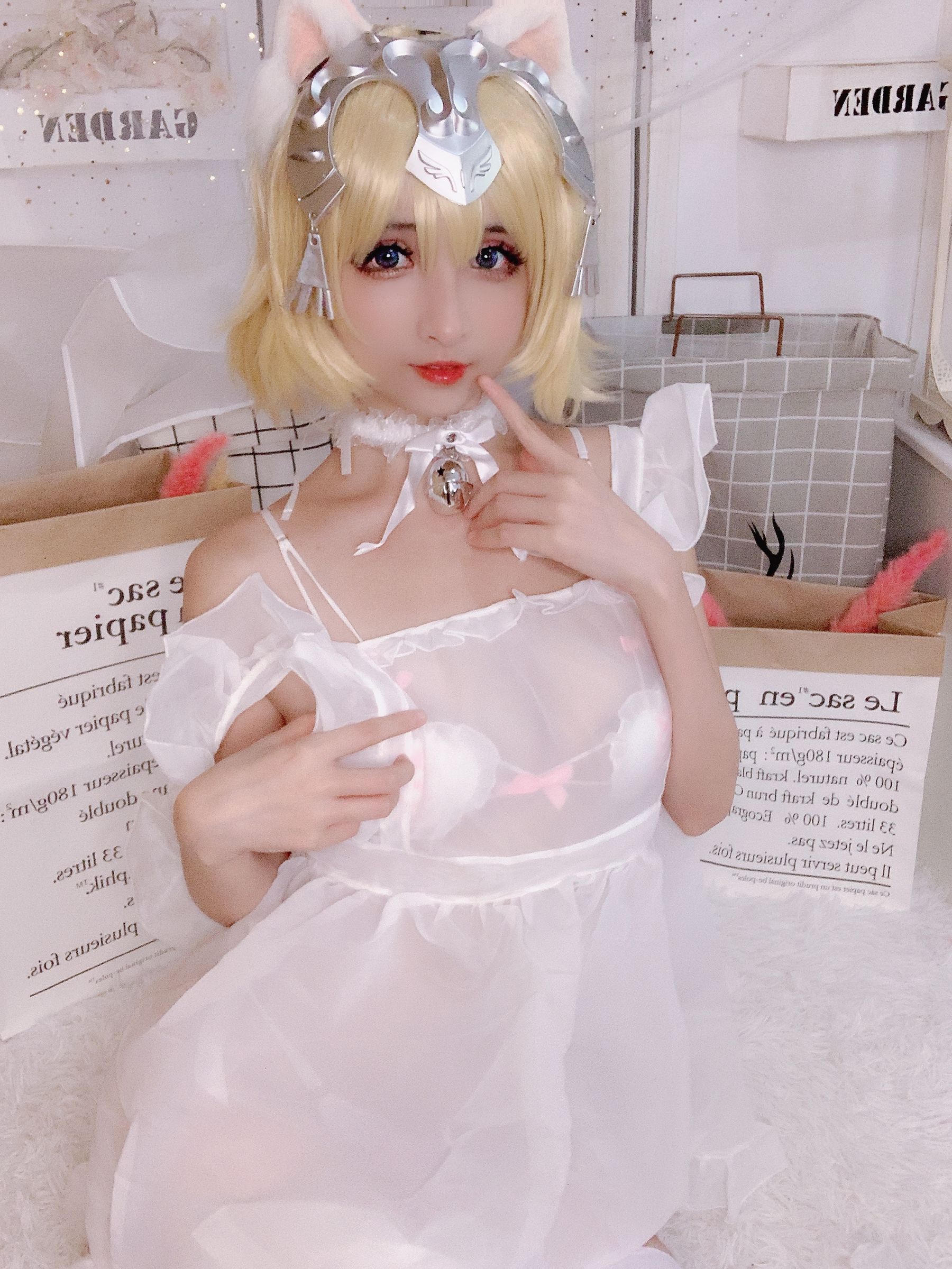 [福利COS] COS福利rioko凉凉子 - 白贞德女仆