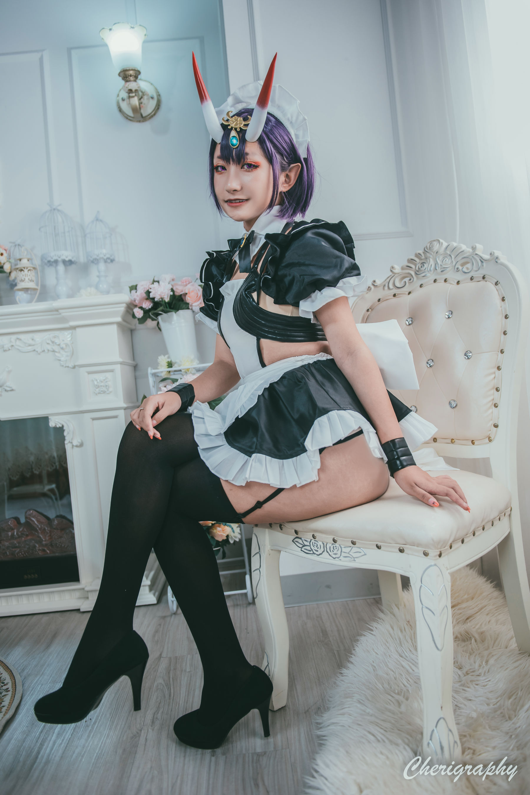  [福利COS] Roroki骷髅姫 - 酒吞女仆