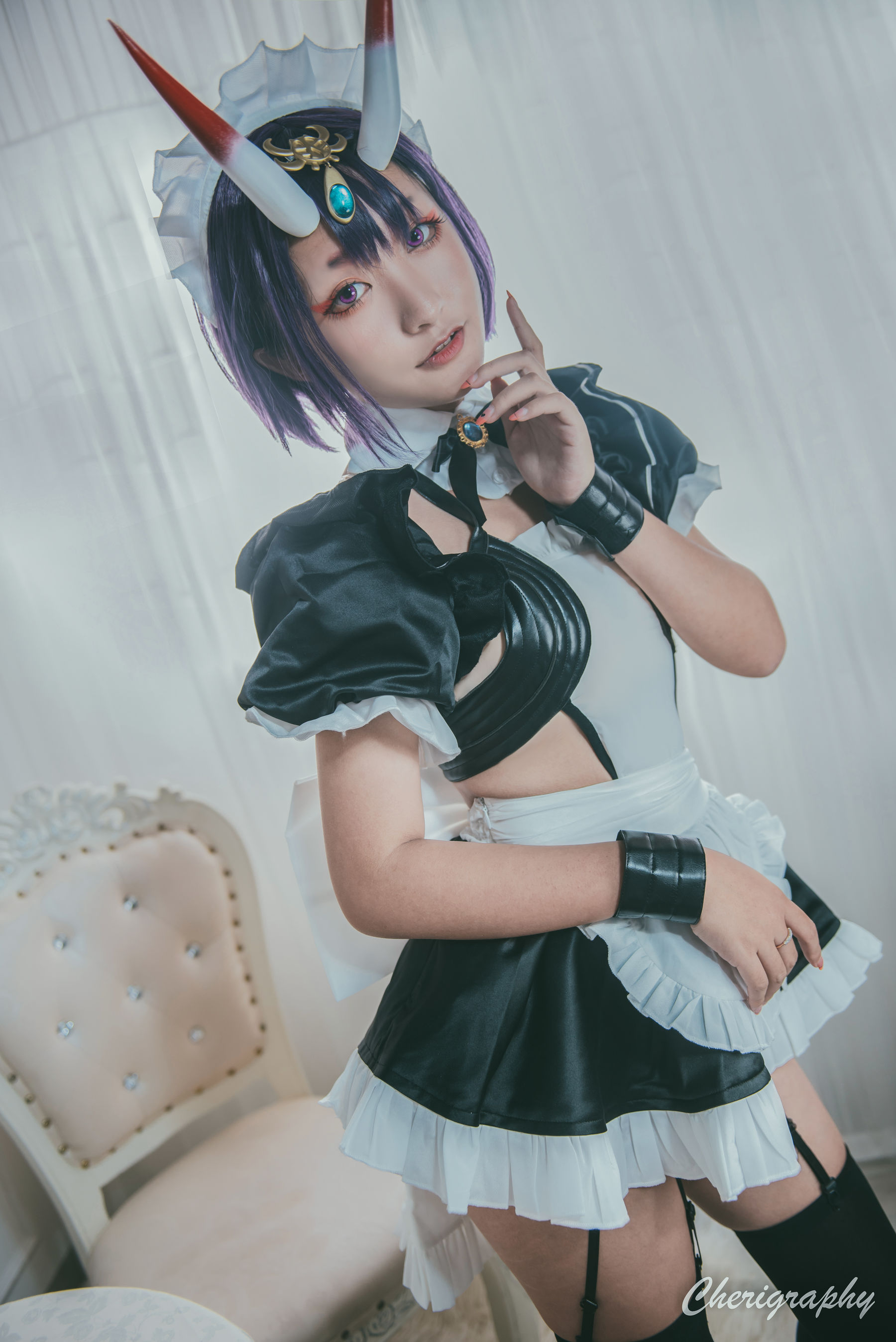  [福利COS] Roroki骷髅姫 - 酒吞女仆