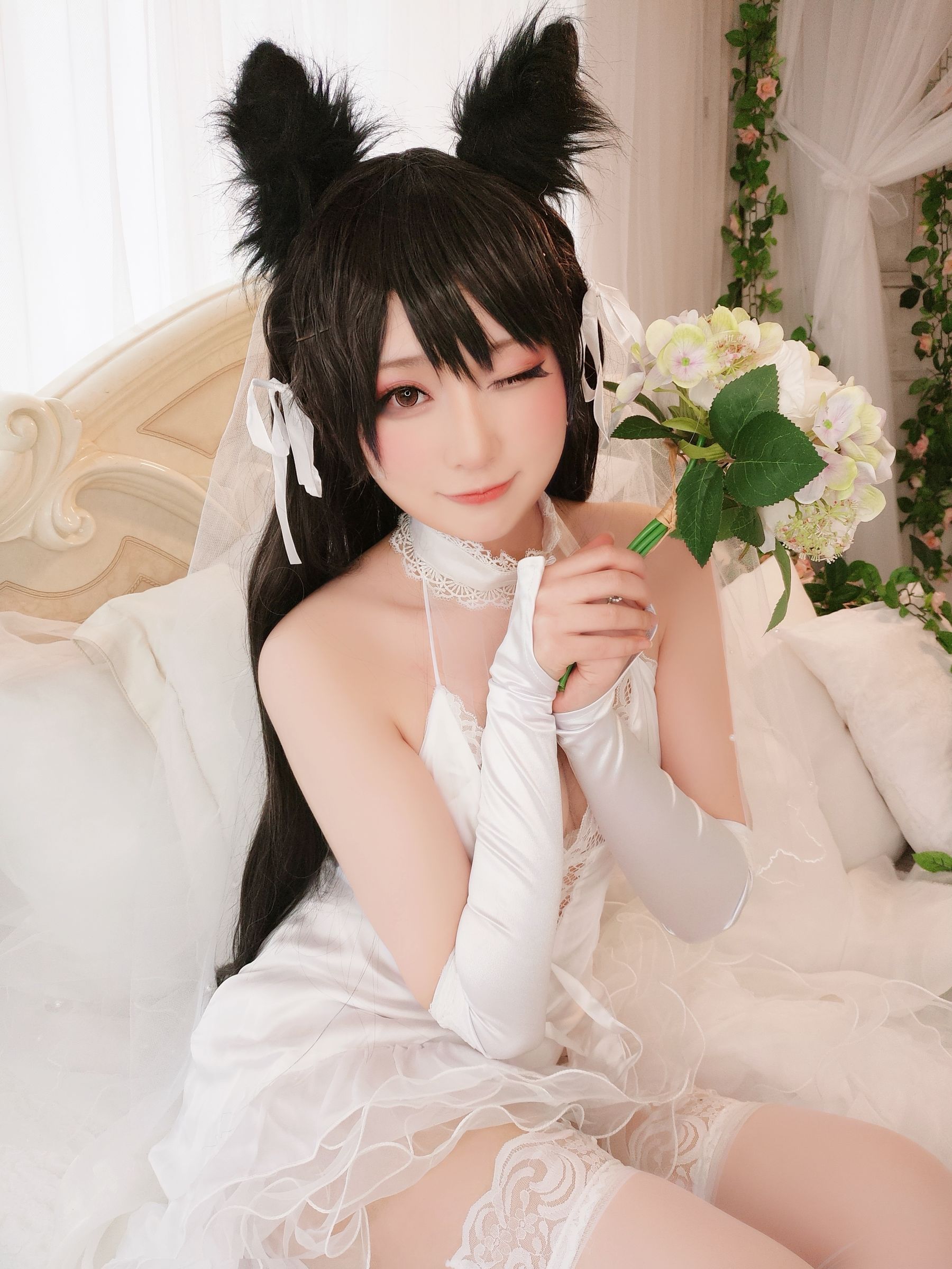  [福利COS] Yuki亭 - 花嫁愛宕