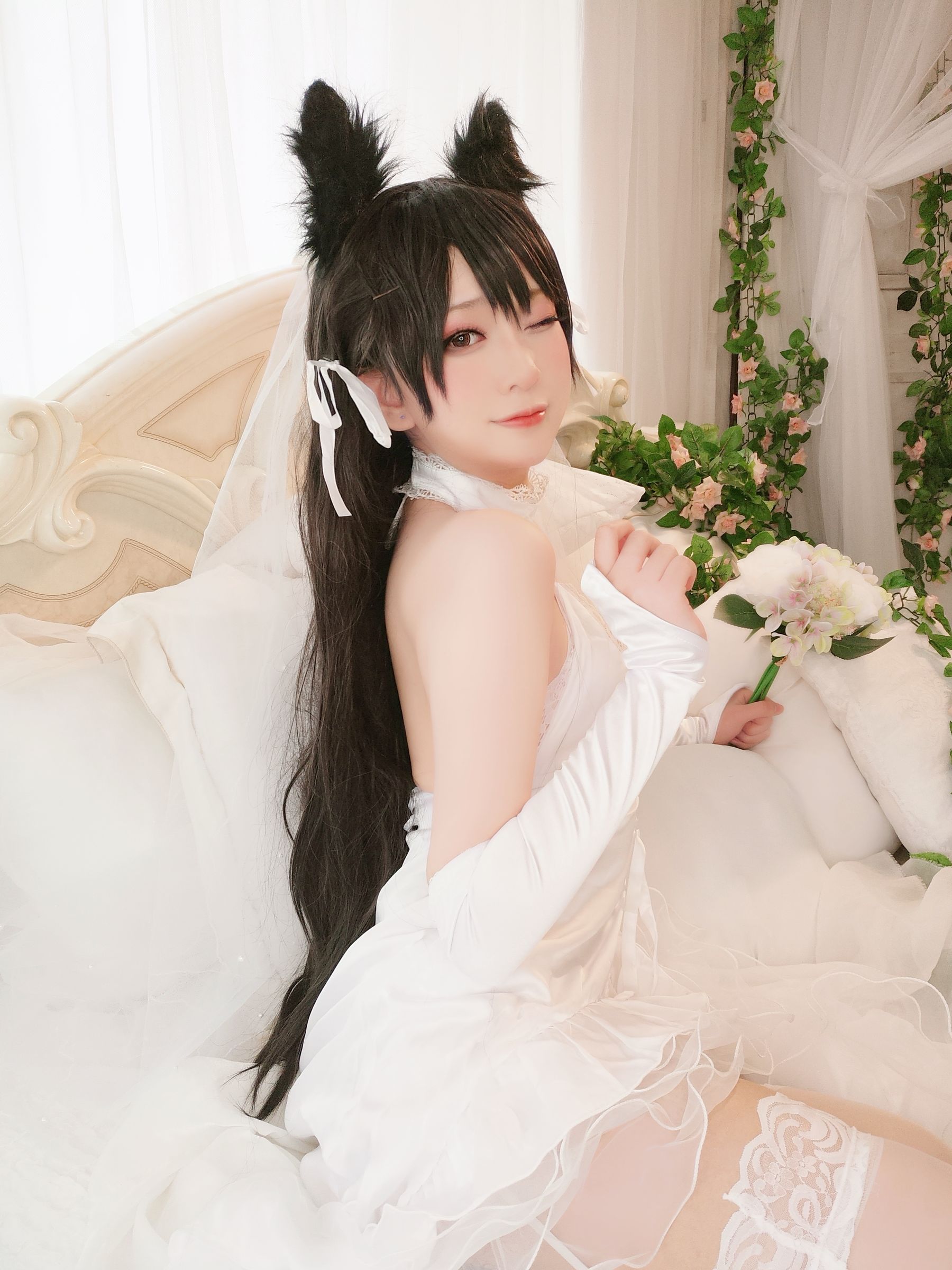  [福利COS] Yuki亭 - 花嫁愛宕