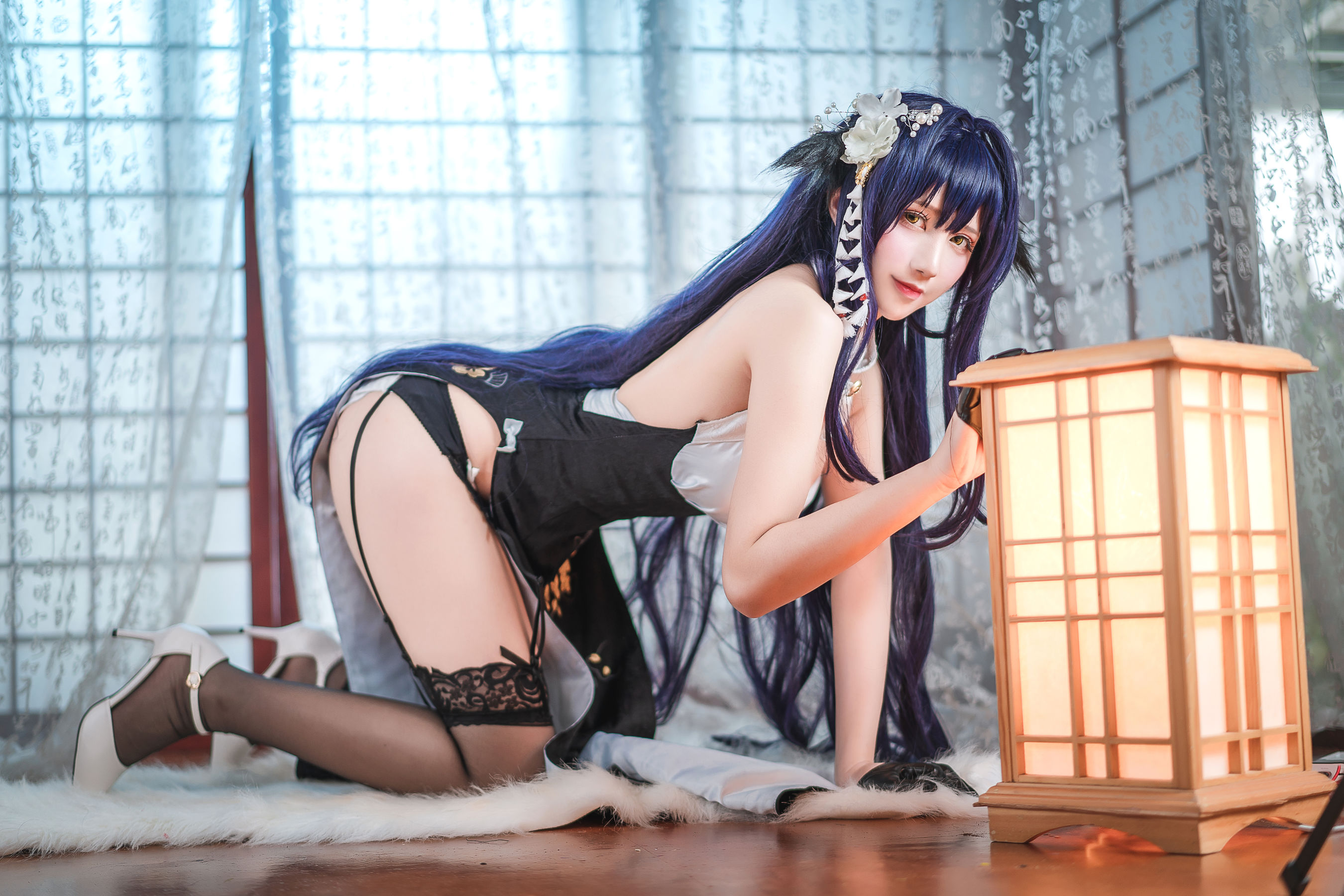 [福利COS] 动漫博主九曲Jean - 吾妻旗袍