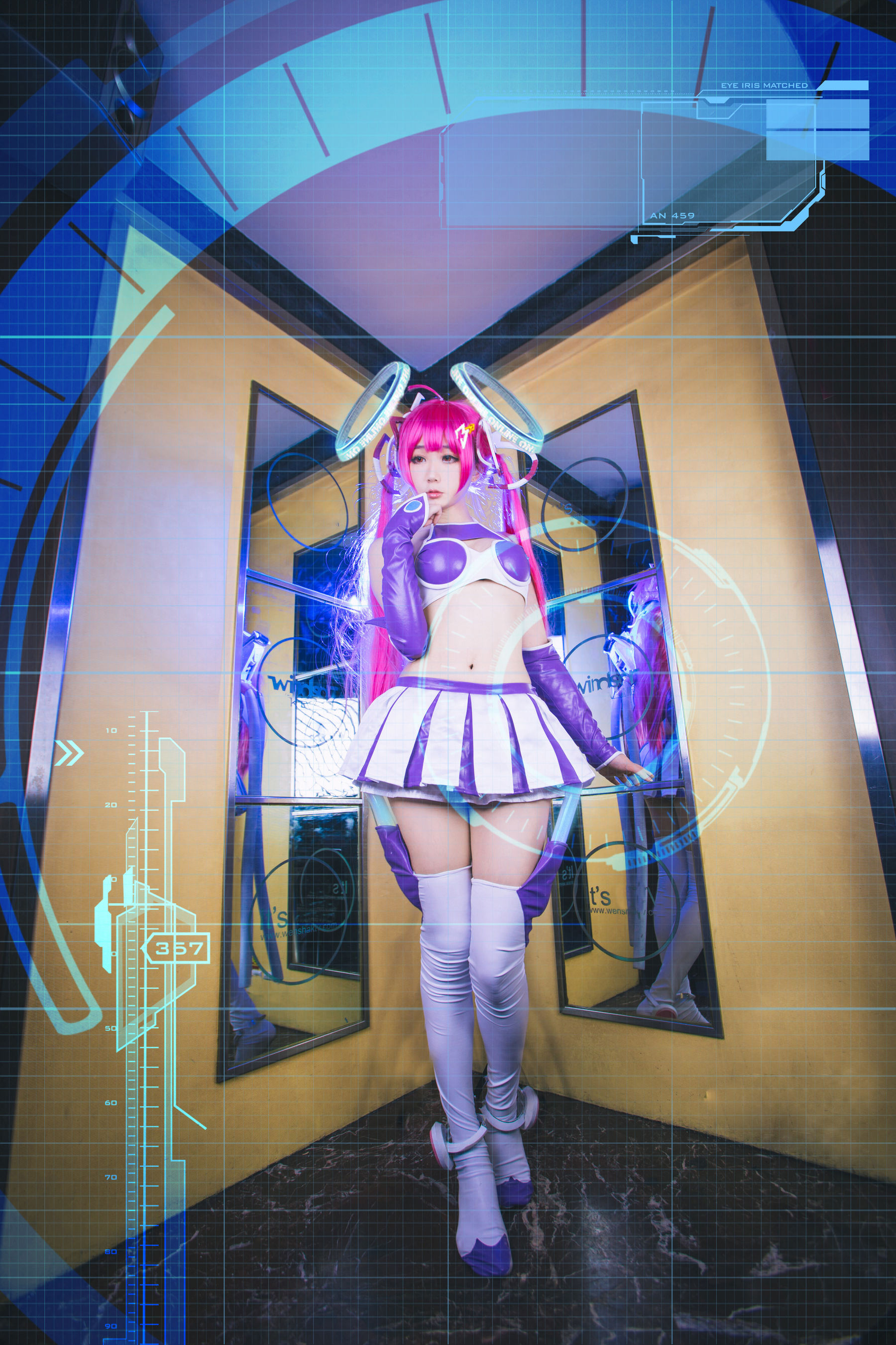 [福利COS] 动漫博主浅野菌子 - 300英雄 300娘