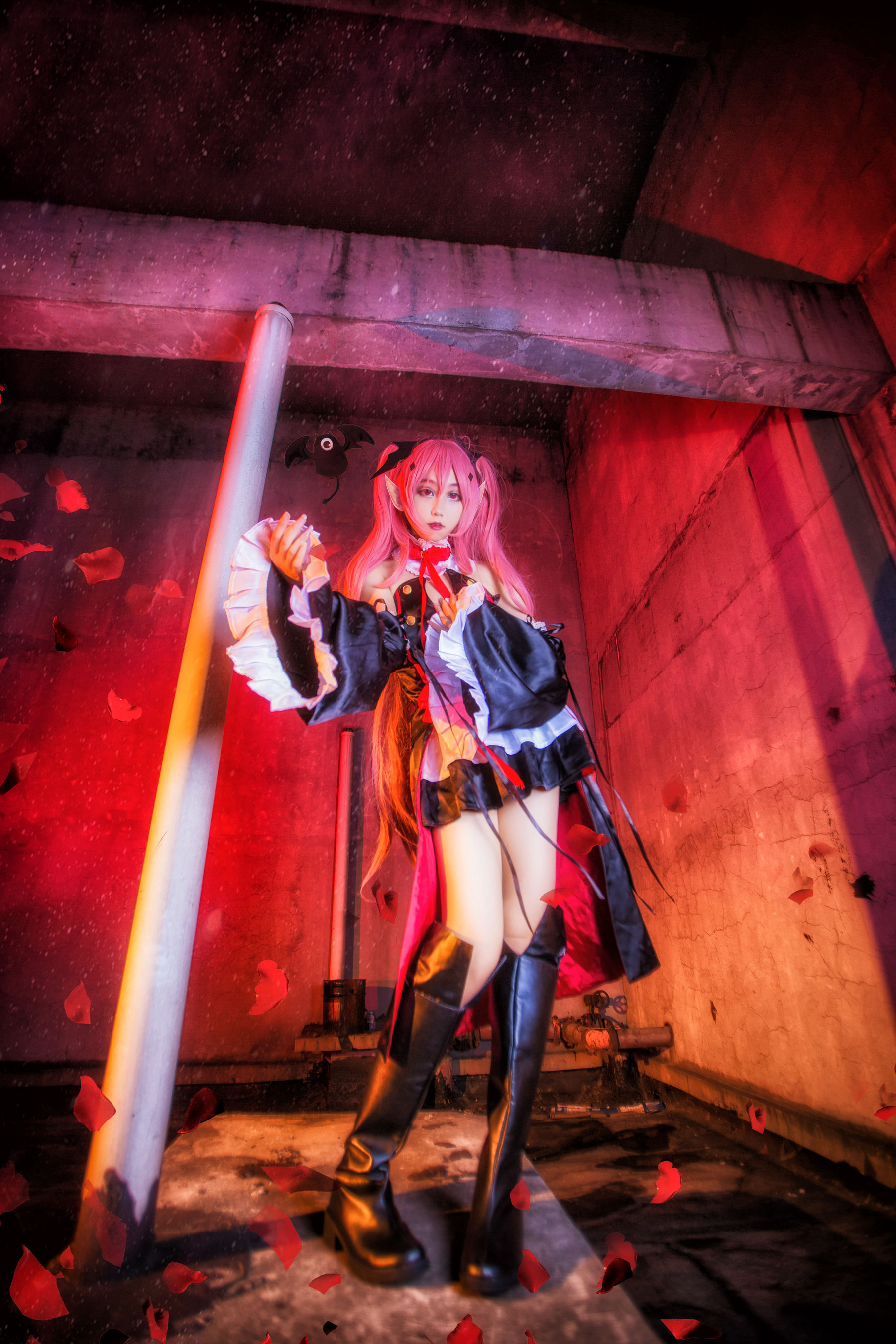 [福利COS] 动漫博主浅野菌子 - 终结的炽天使 克鲁鲁・采佩西