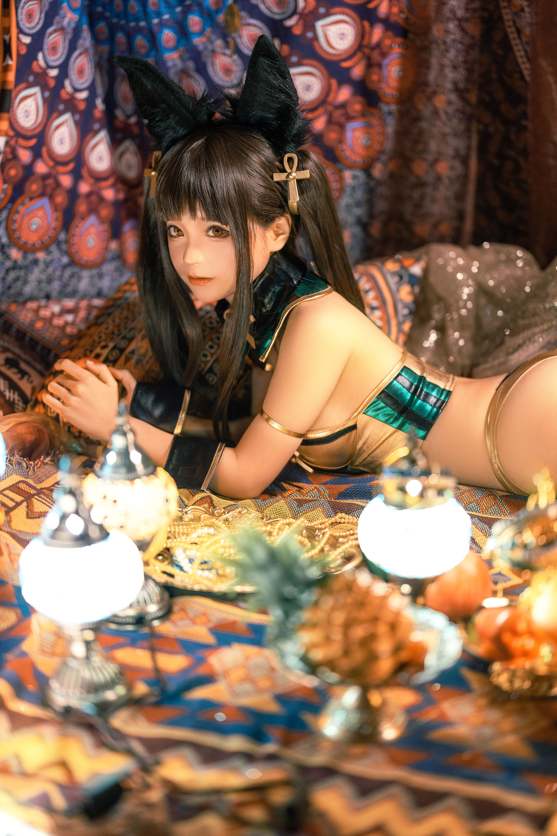[福利COS] 动漫博主蠢沫沫 - 埃及喵