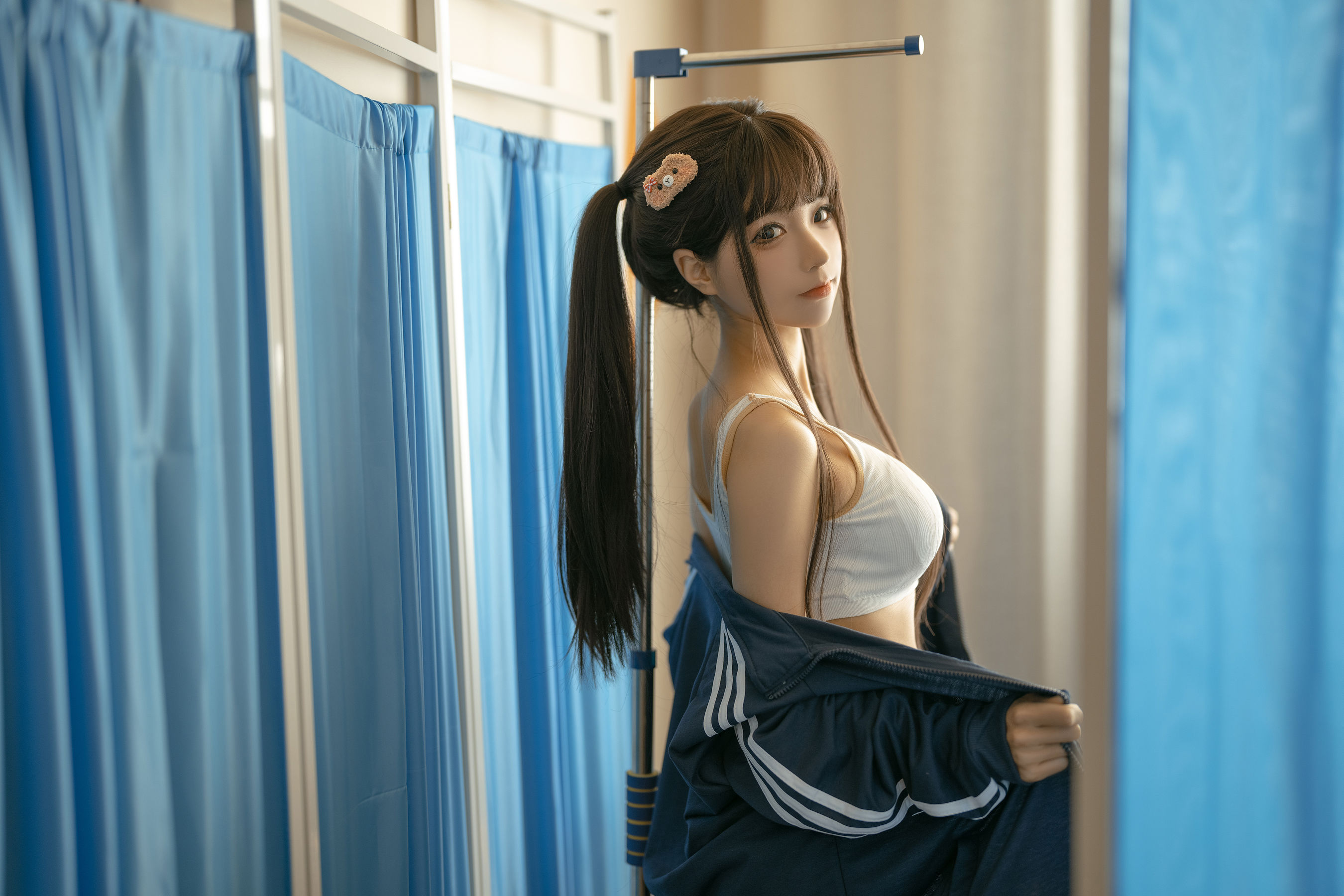  [福利COS] 动漫博主蠢沫沫 - 身体検査で