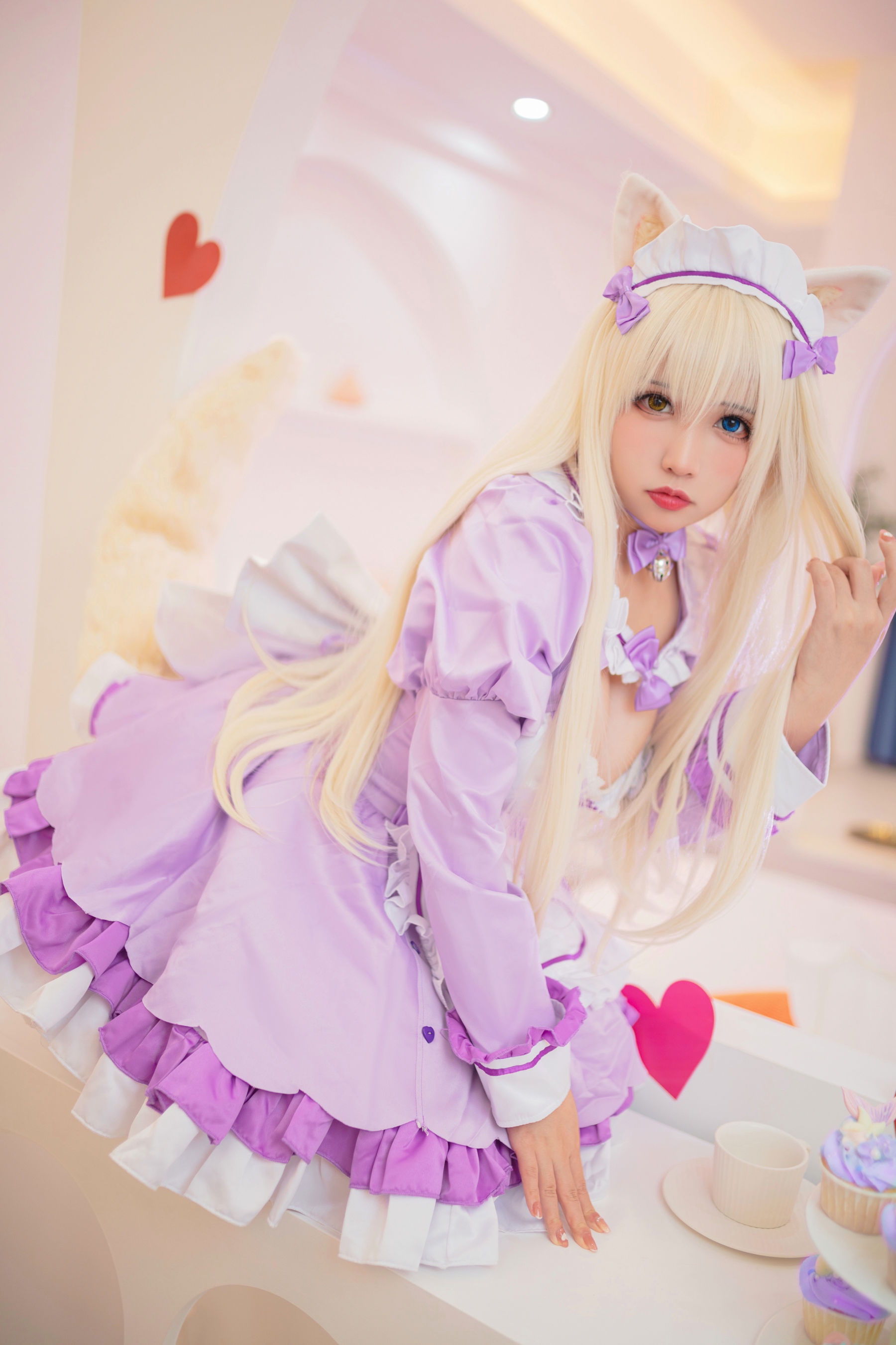  [福利COS] 动漫博主貓田聖奈奈(桃之啾啾) - 椰子