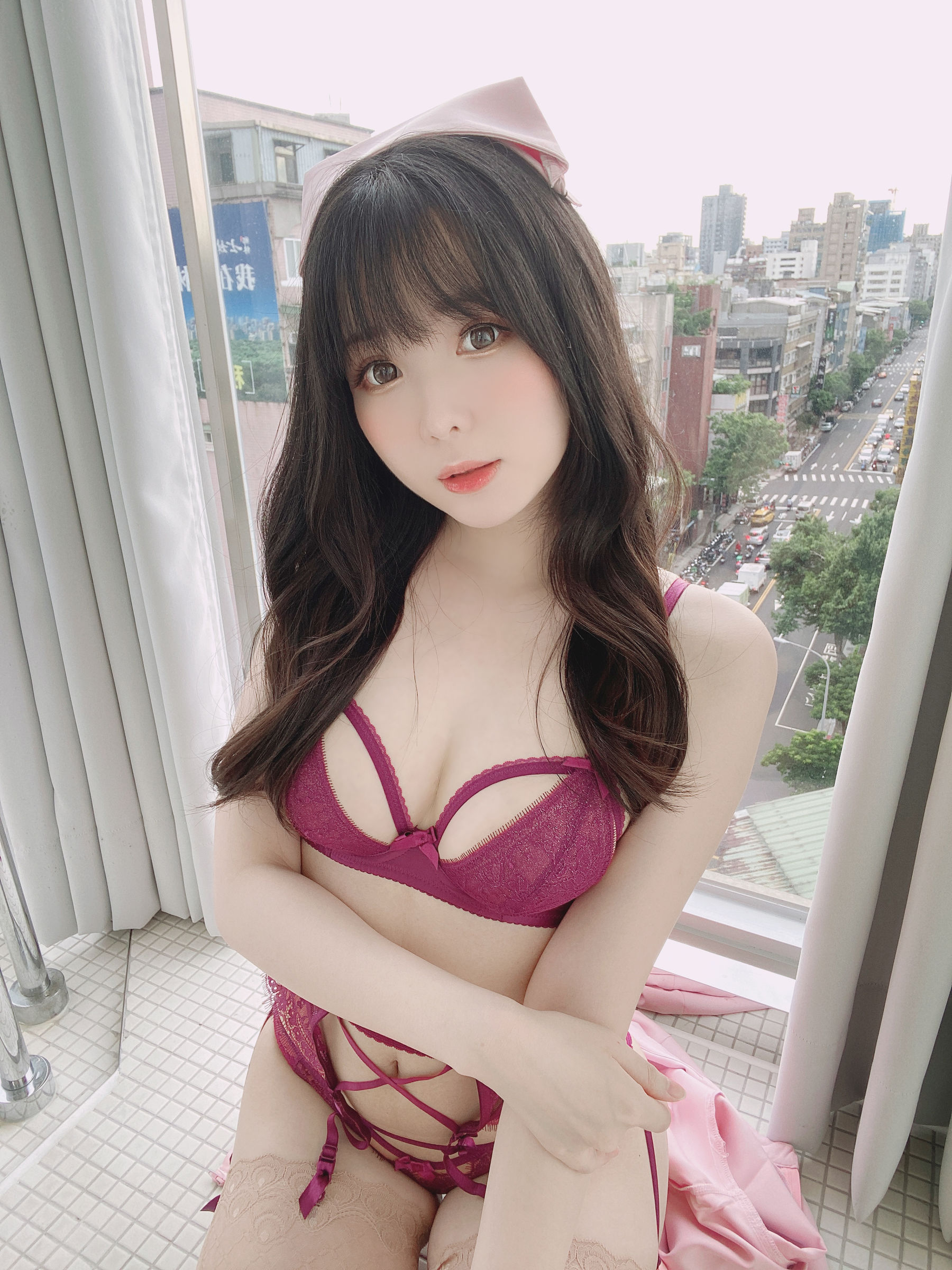  [福利COS] 微博妹纸霜月shimo - ピンクナース__