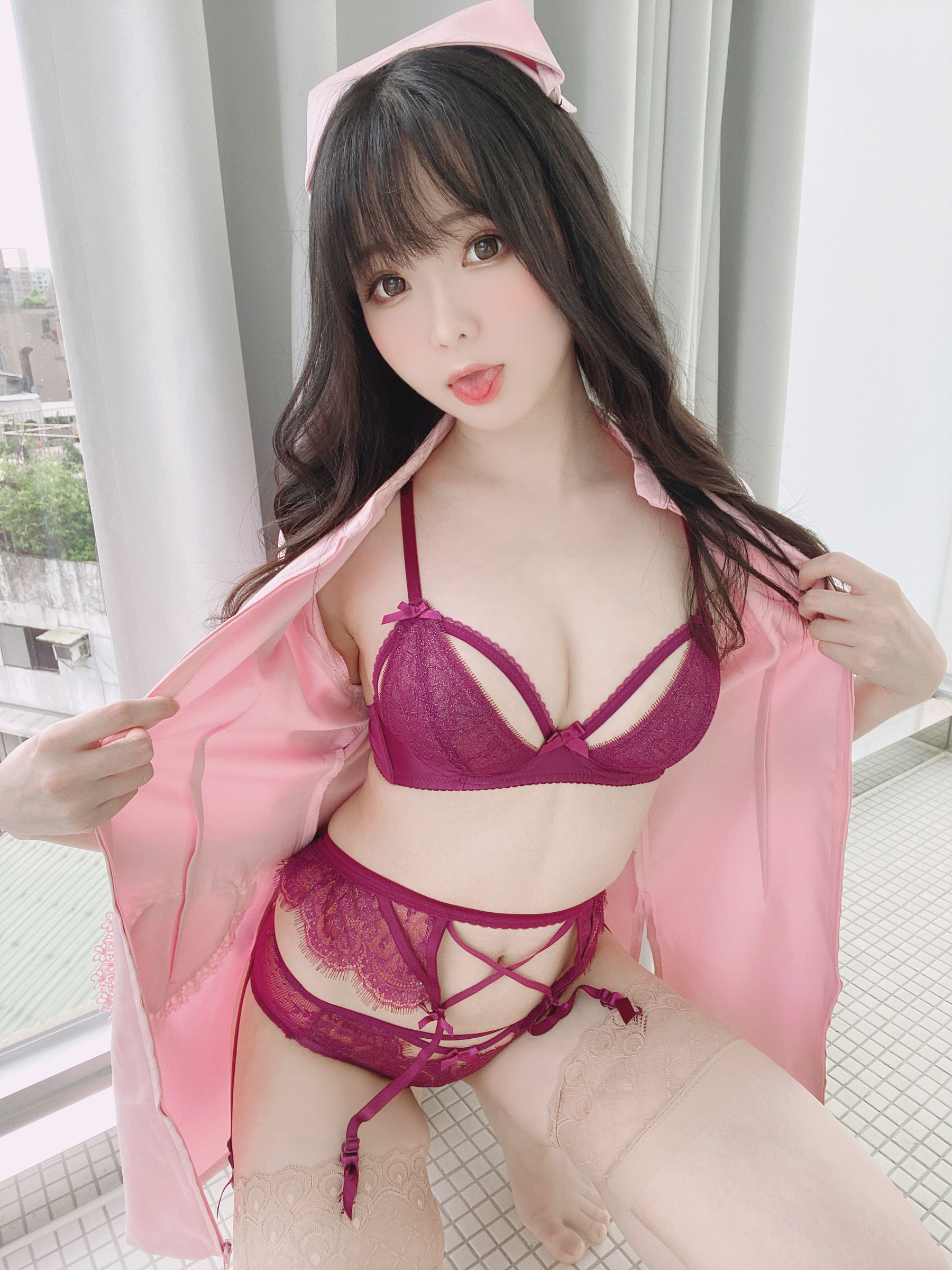  [福利COS] 微博妹纸霜月shimo - ピンクナース__