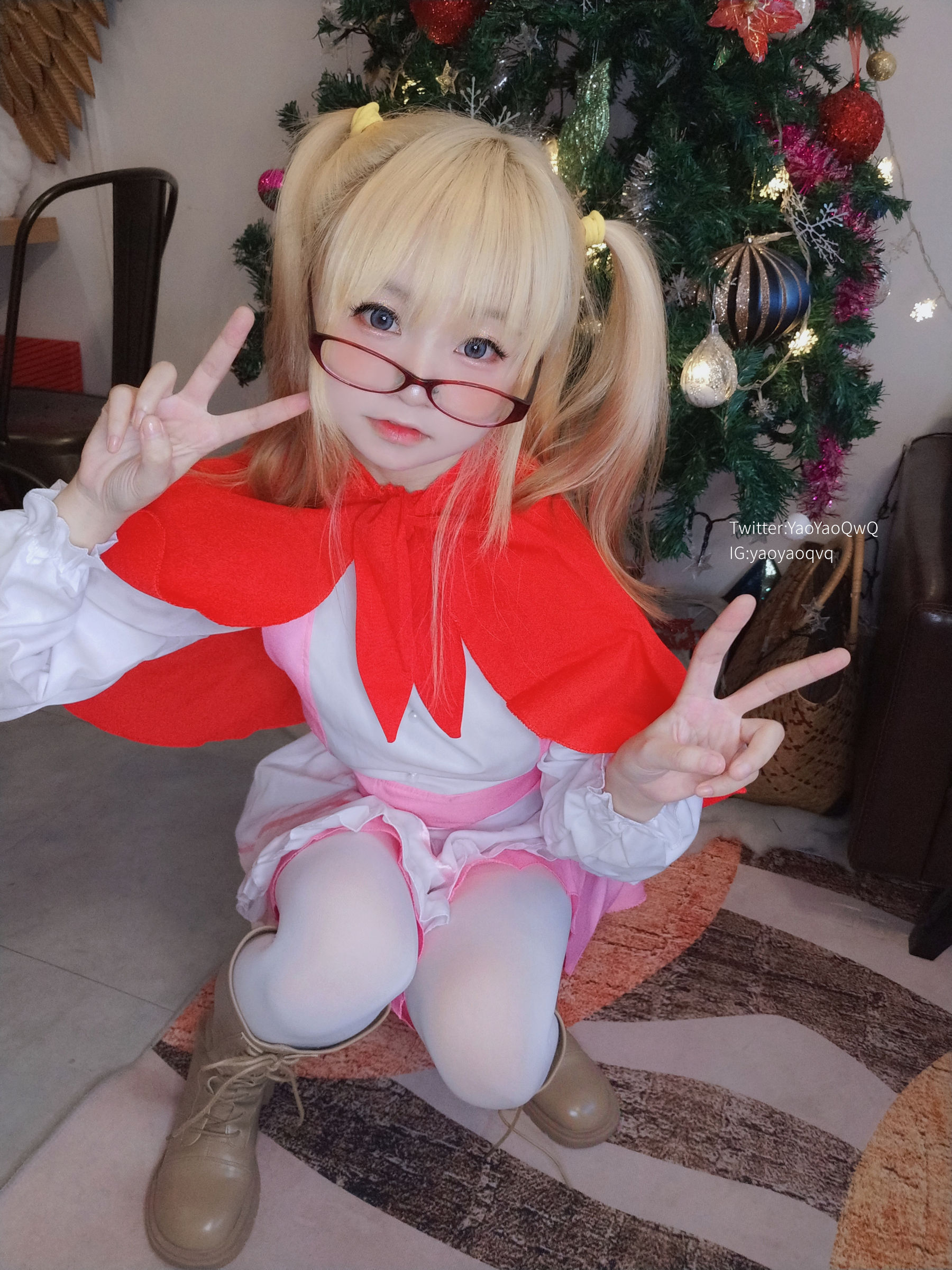 [福利COS] 萌妹子Coser摇摇乐yoyo fantia 12月会员合集 女仆系列