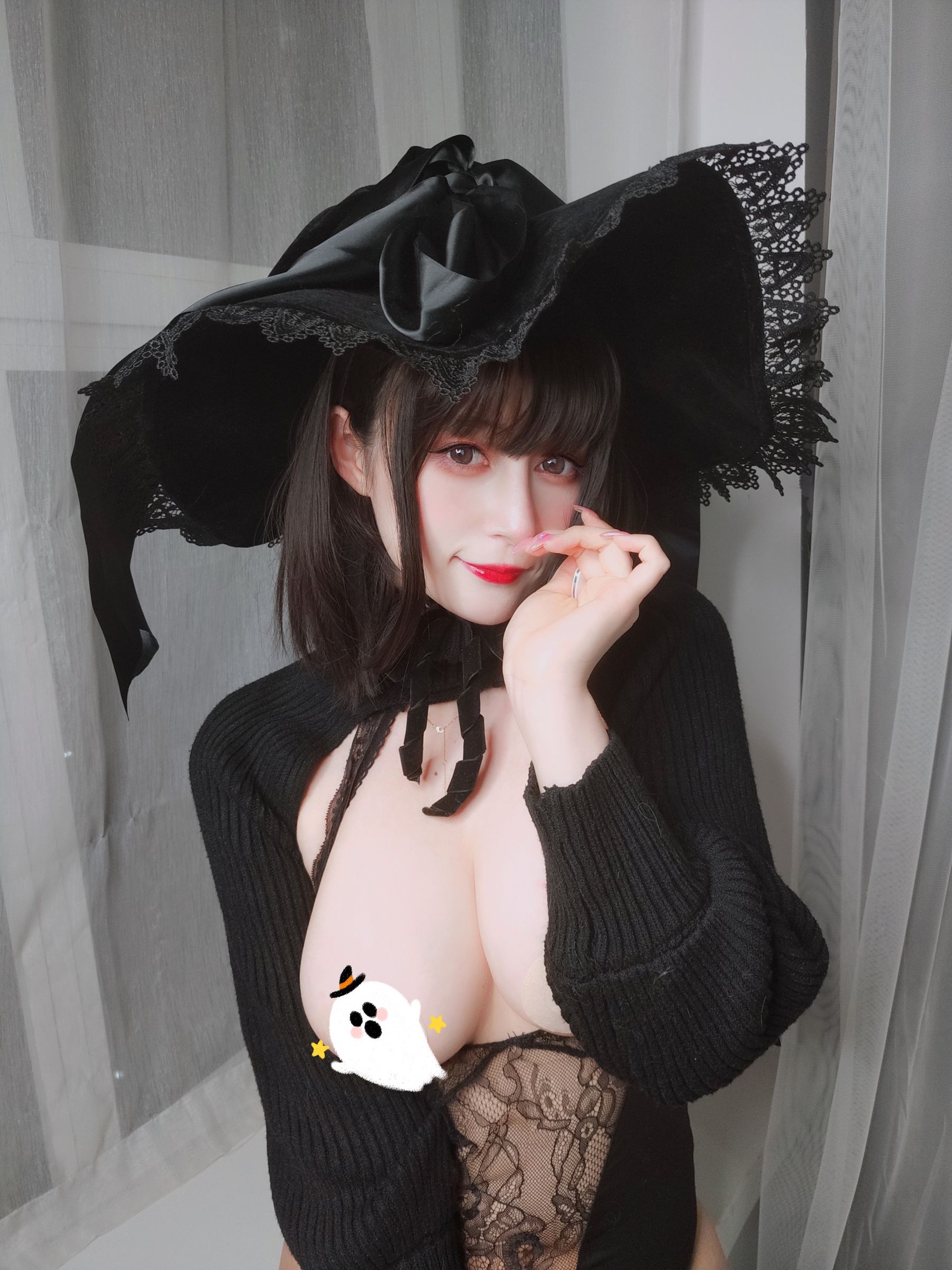 [福利COS] Coser小姐姐白银 - 柴郡魔女
