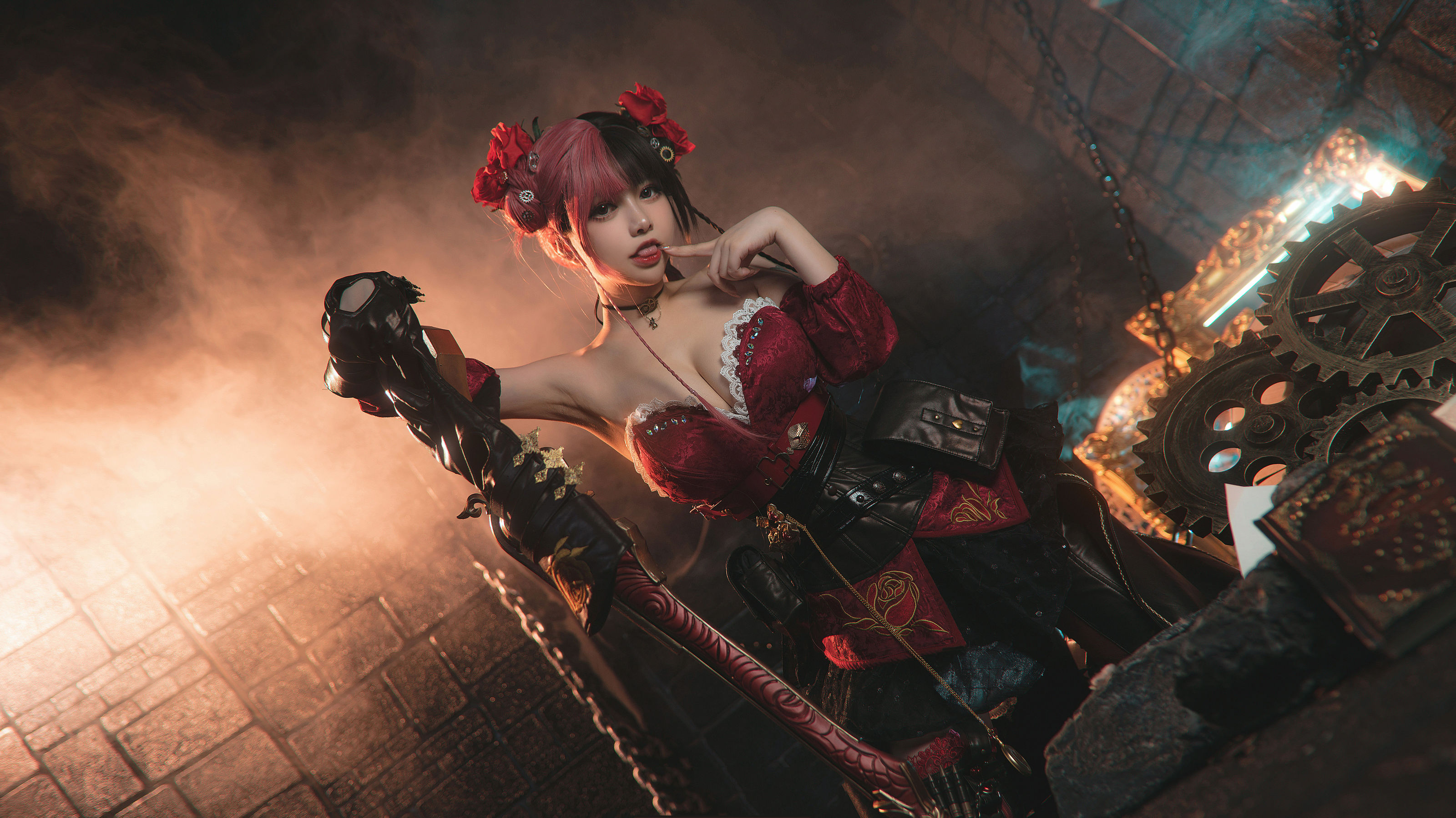 [福利COS] 六二二同学 - 天谕手游 炎天