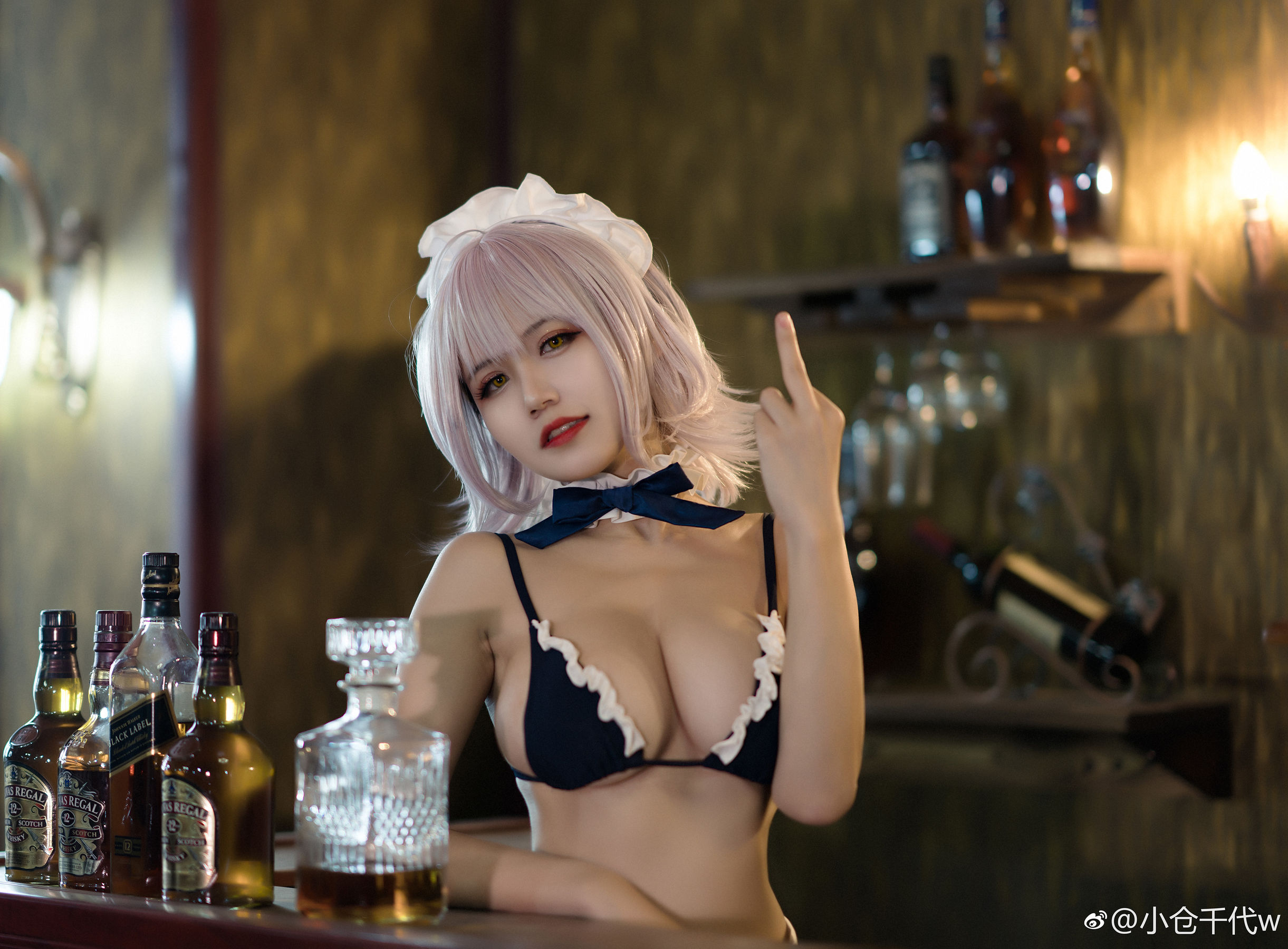 [福利COS] 动漫博主小仓千代w - 黑贞女仆