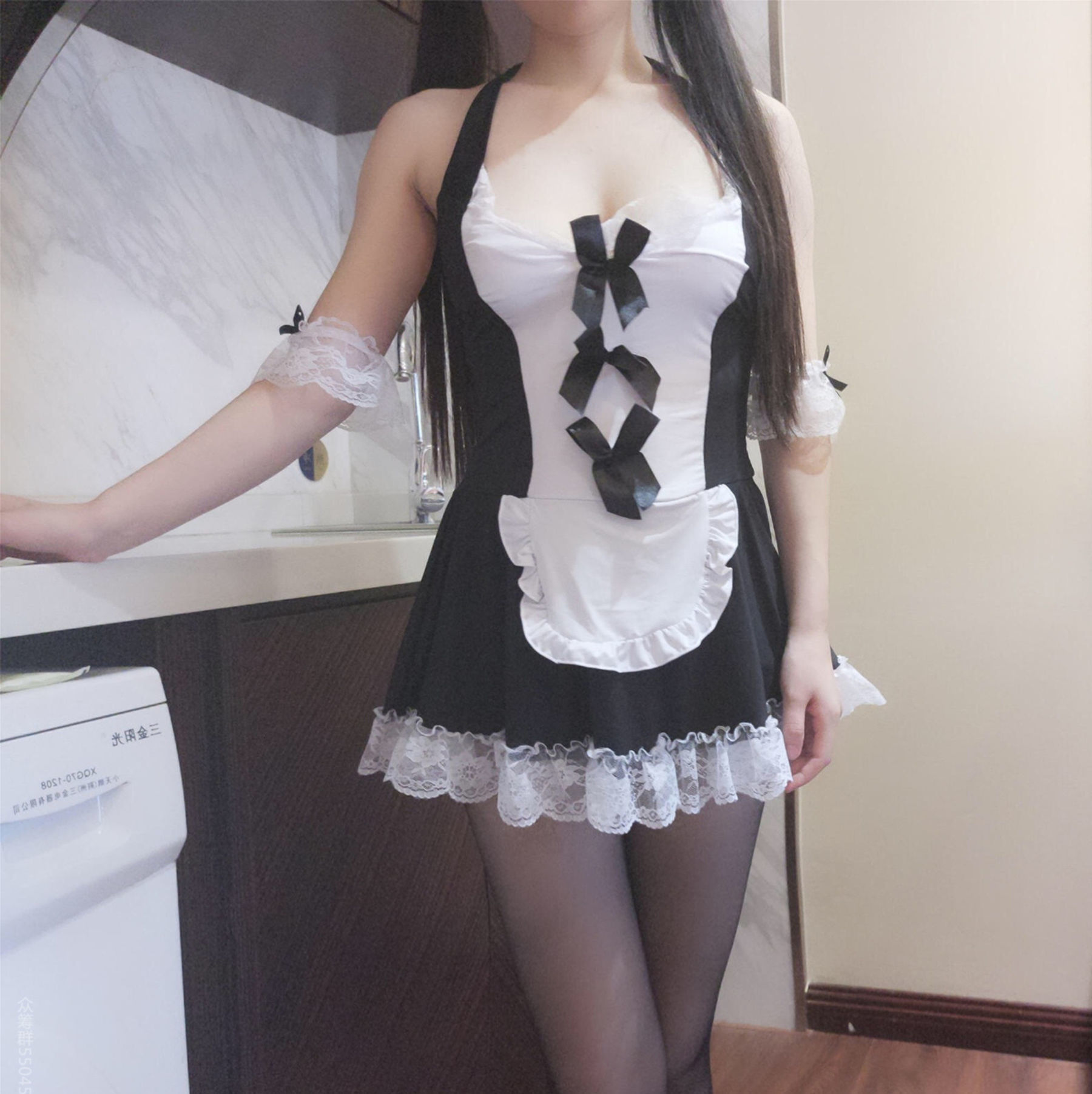[福利COS] 双马尾少女赛高酱作品 - 小厨娘女仆