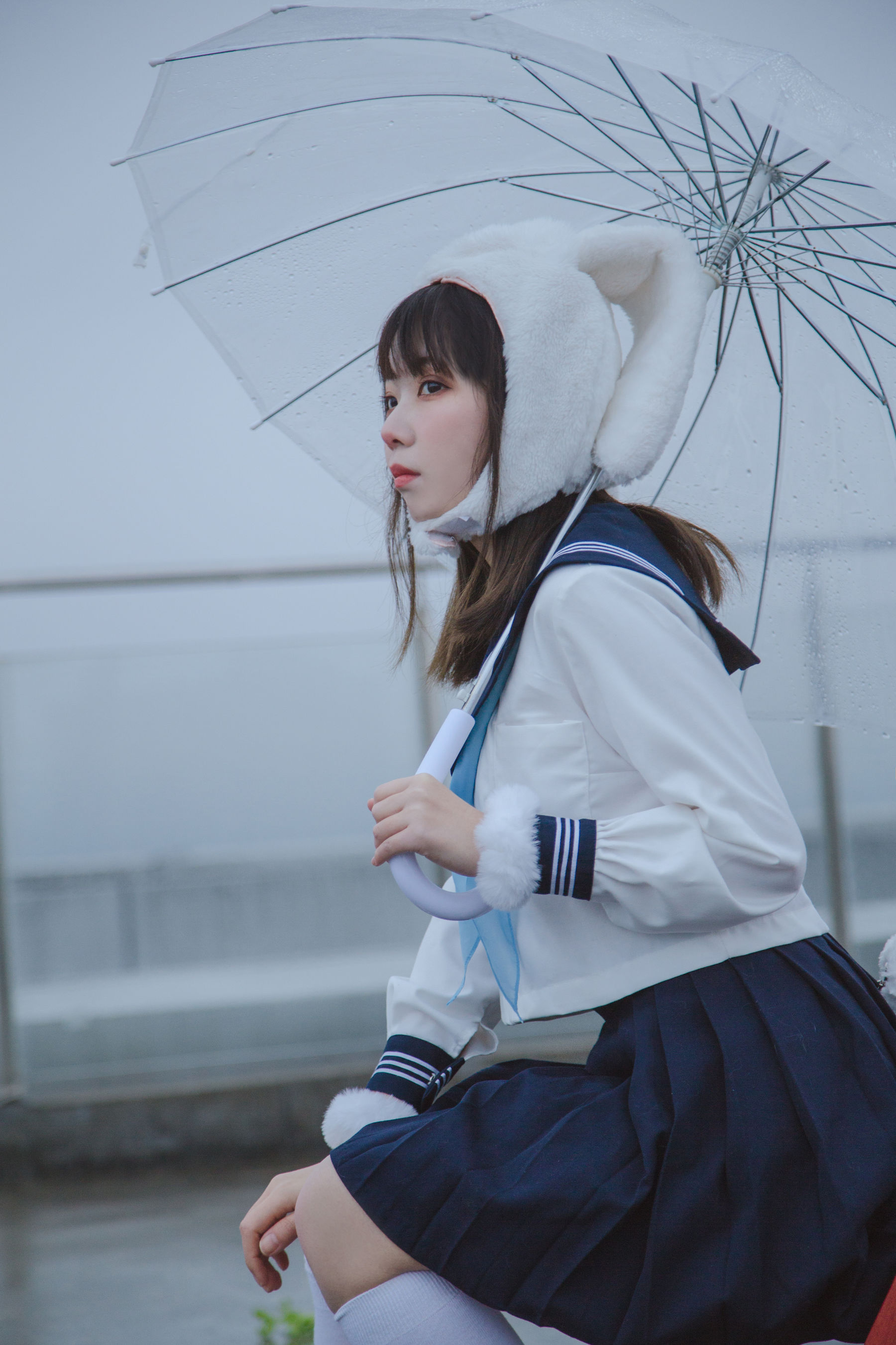 [福利COS] 可爱妹子Fushii_海堂 - 兔兔头