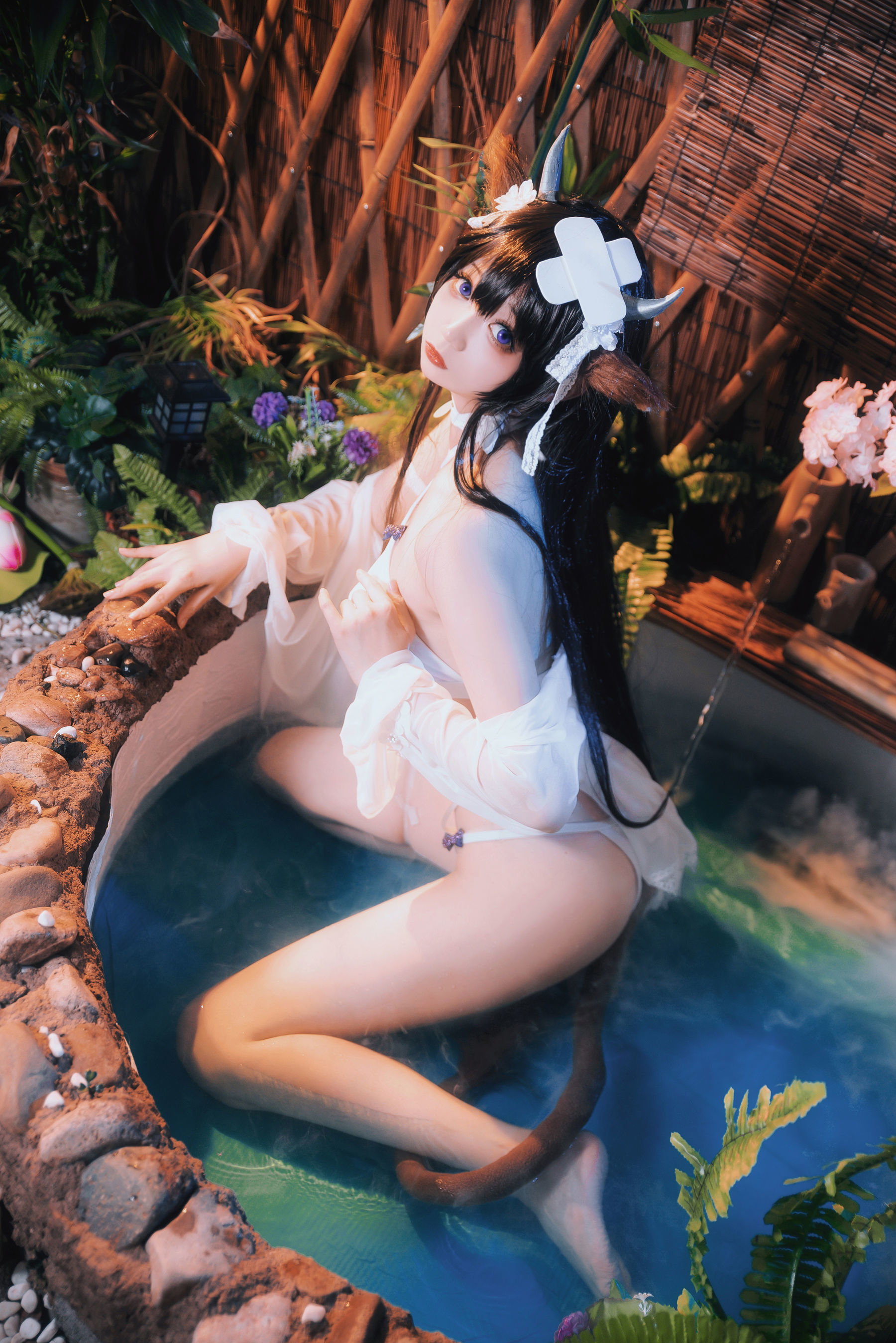 [福利COS] 小野寺地瓜 - 小牛泳装