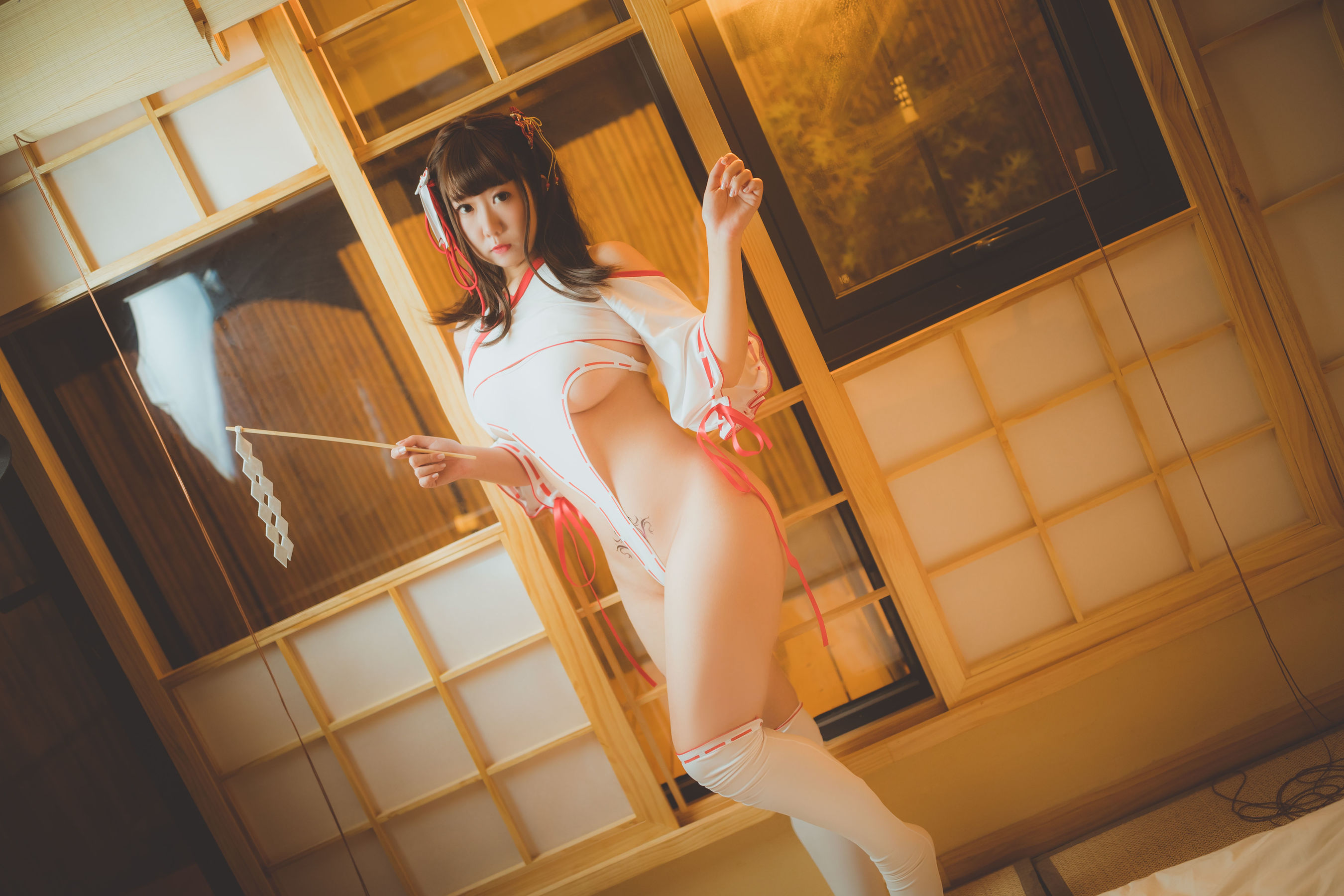 [福利COS] 甜糖大魔王g - 妈妈子巫女