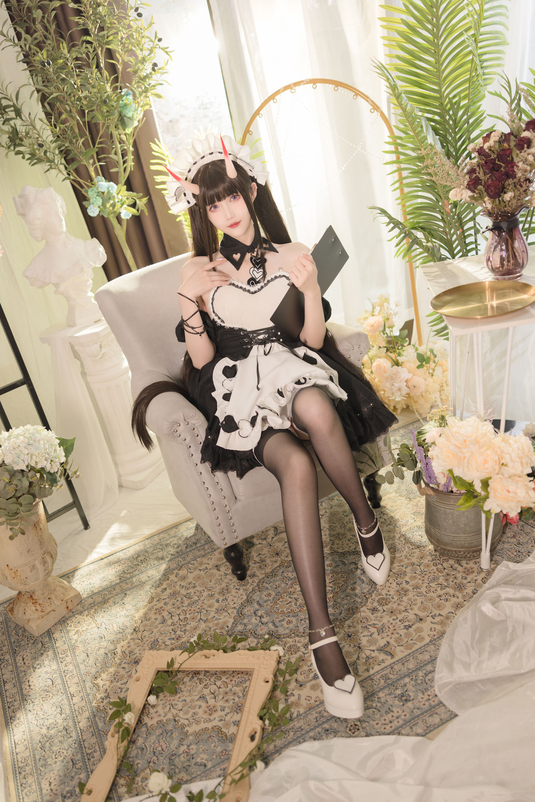 [福利COS] 花兮_honoka - 能代 需要少冰吗
