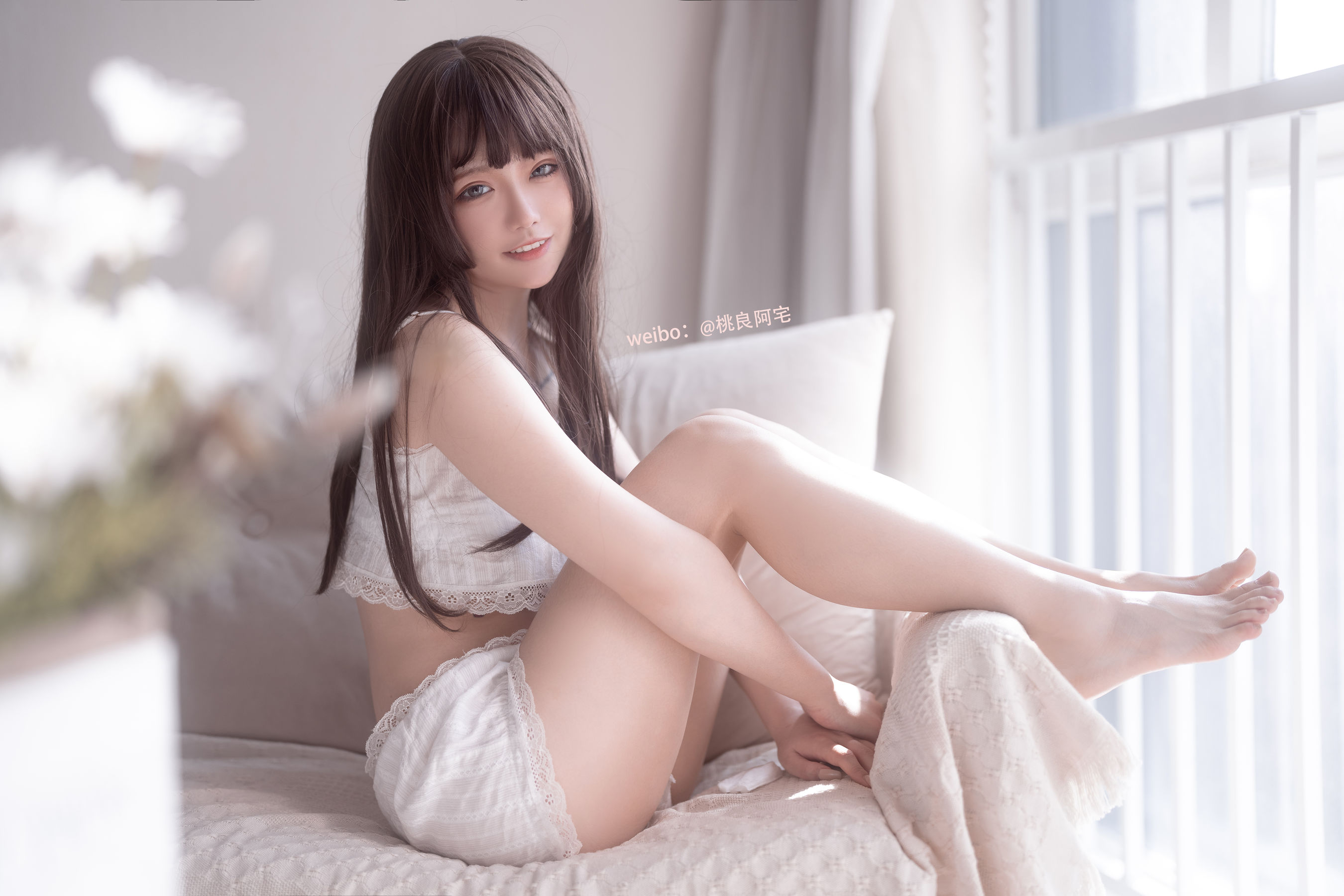 [福利COS] 桃良阿宅 - 桃良吊带