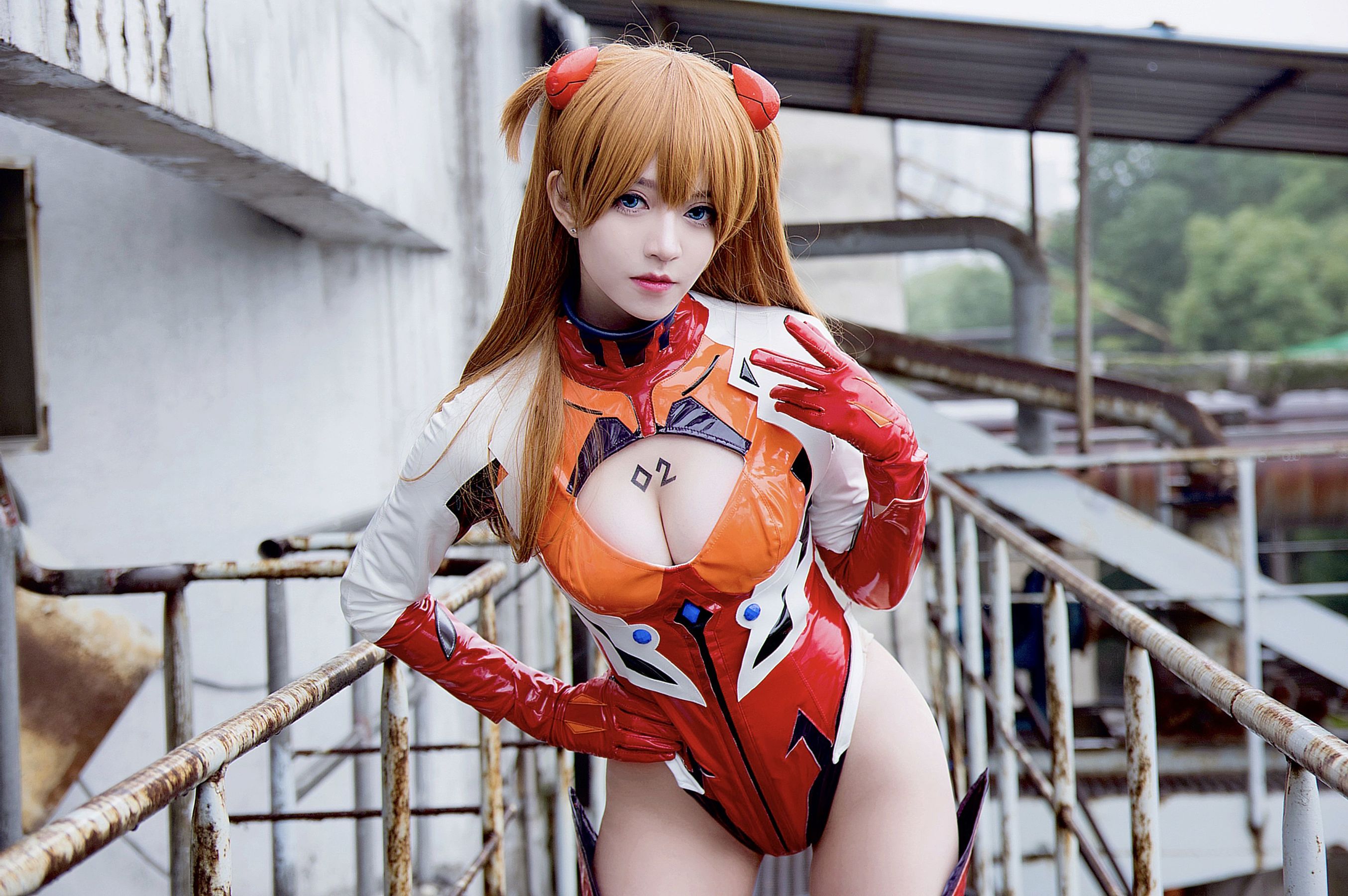 [福利COS] Coser__KETTOE - asuka battle suit
