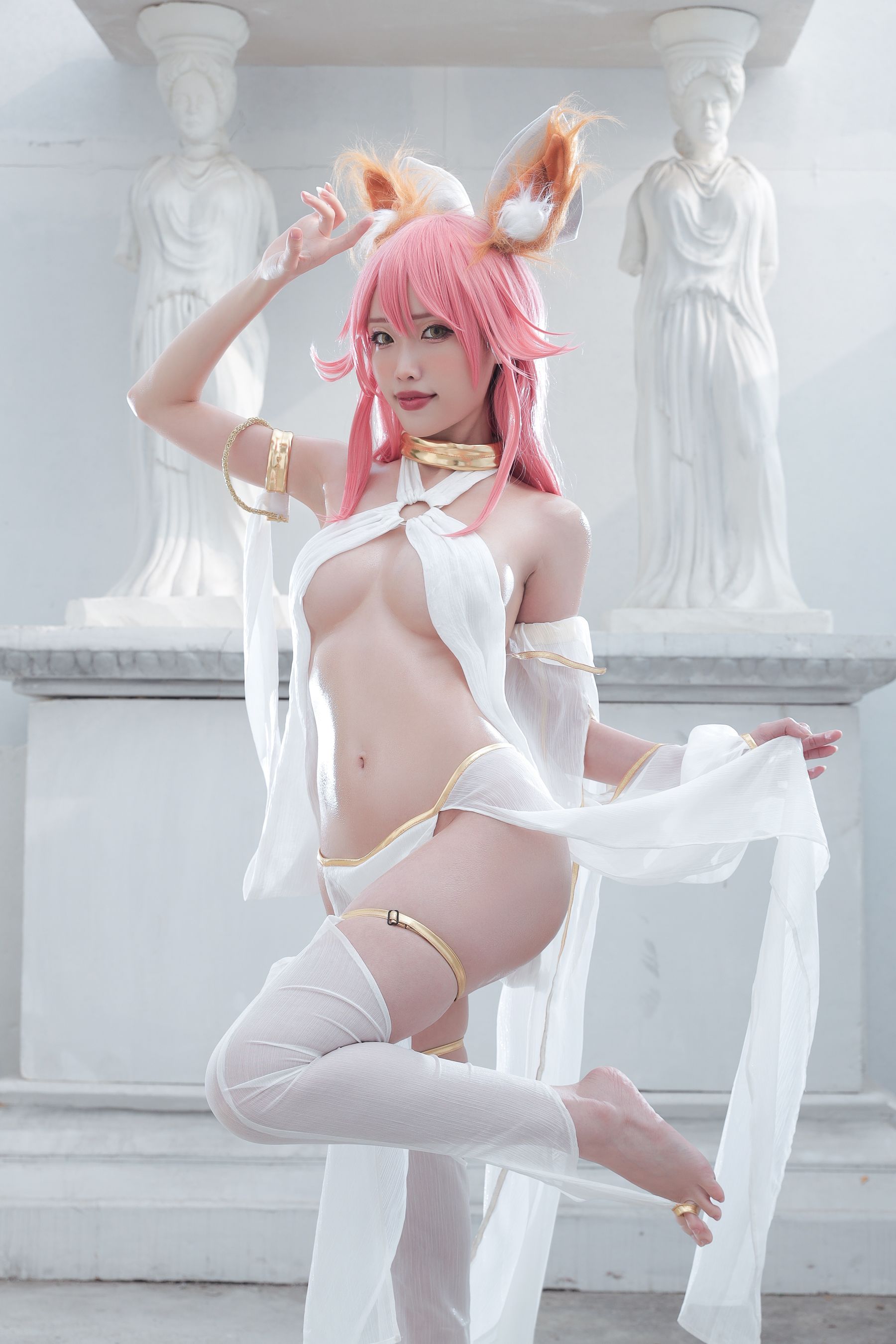 [福利COS] eliza喵喵 - Tamamo Dancer