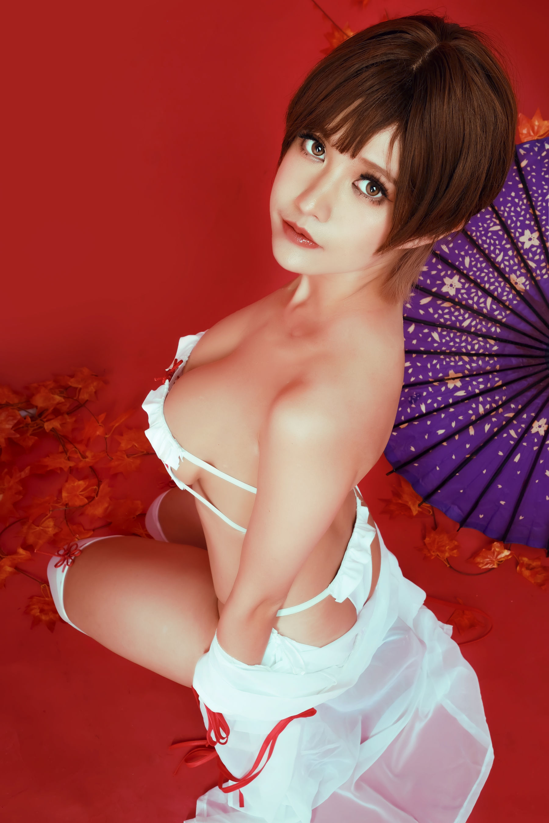 [福利COS] PingPing - Nagisa Swimsuit