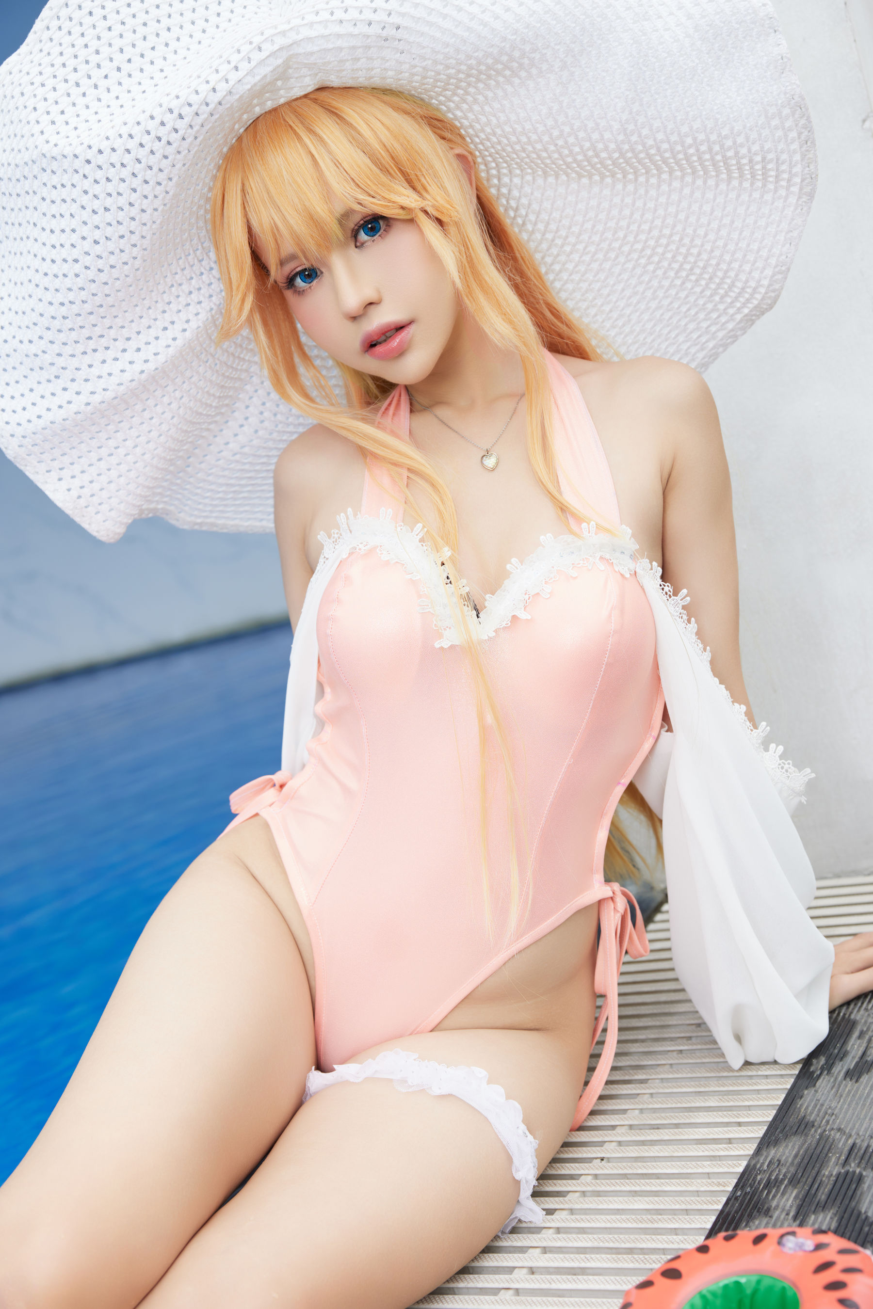 [福利COS] PingPing - Richelieu Swimsuit
