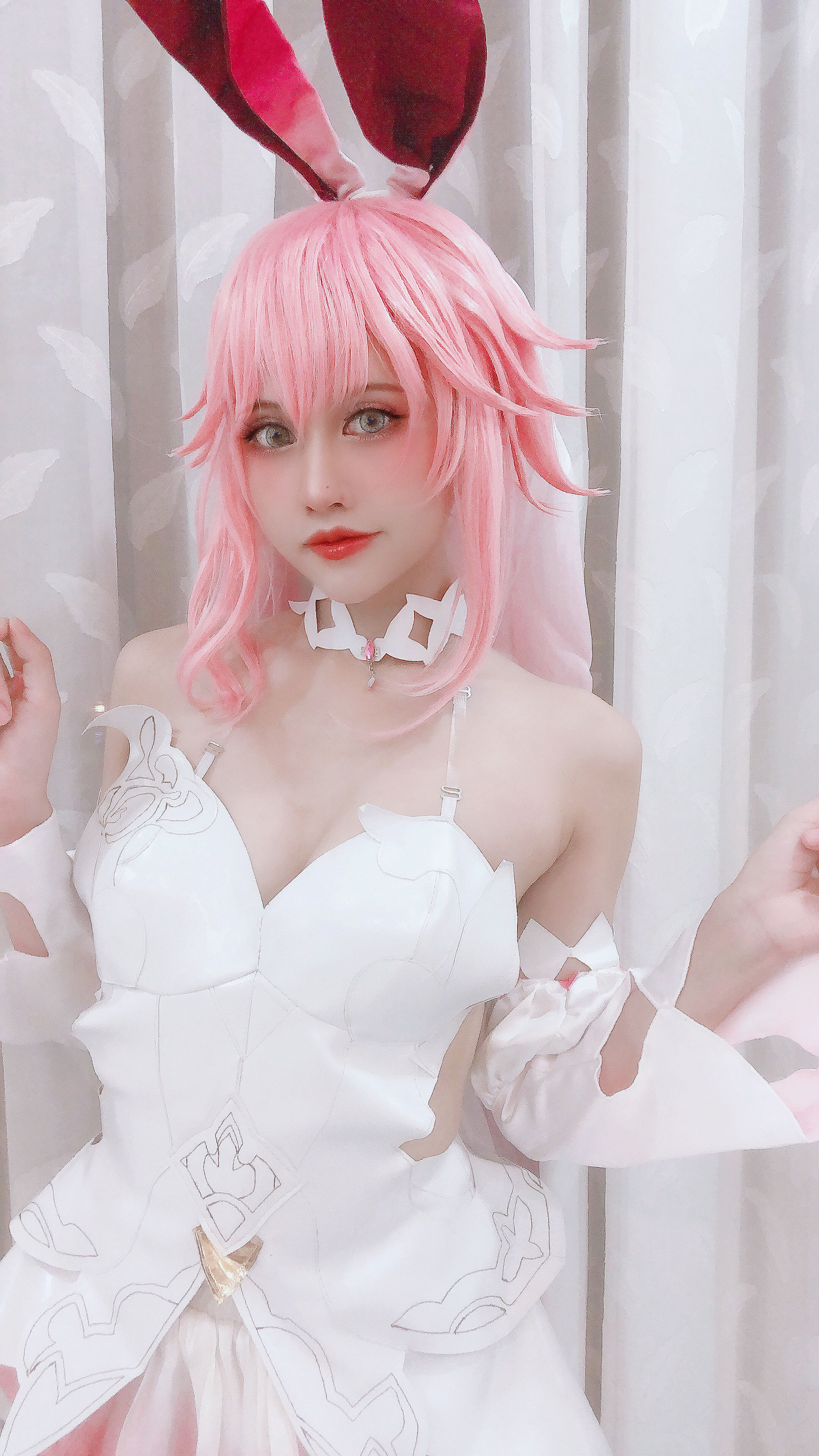[福利COS] PingPing - Yae Sakura Wedding dress