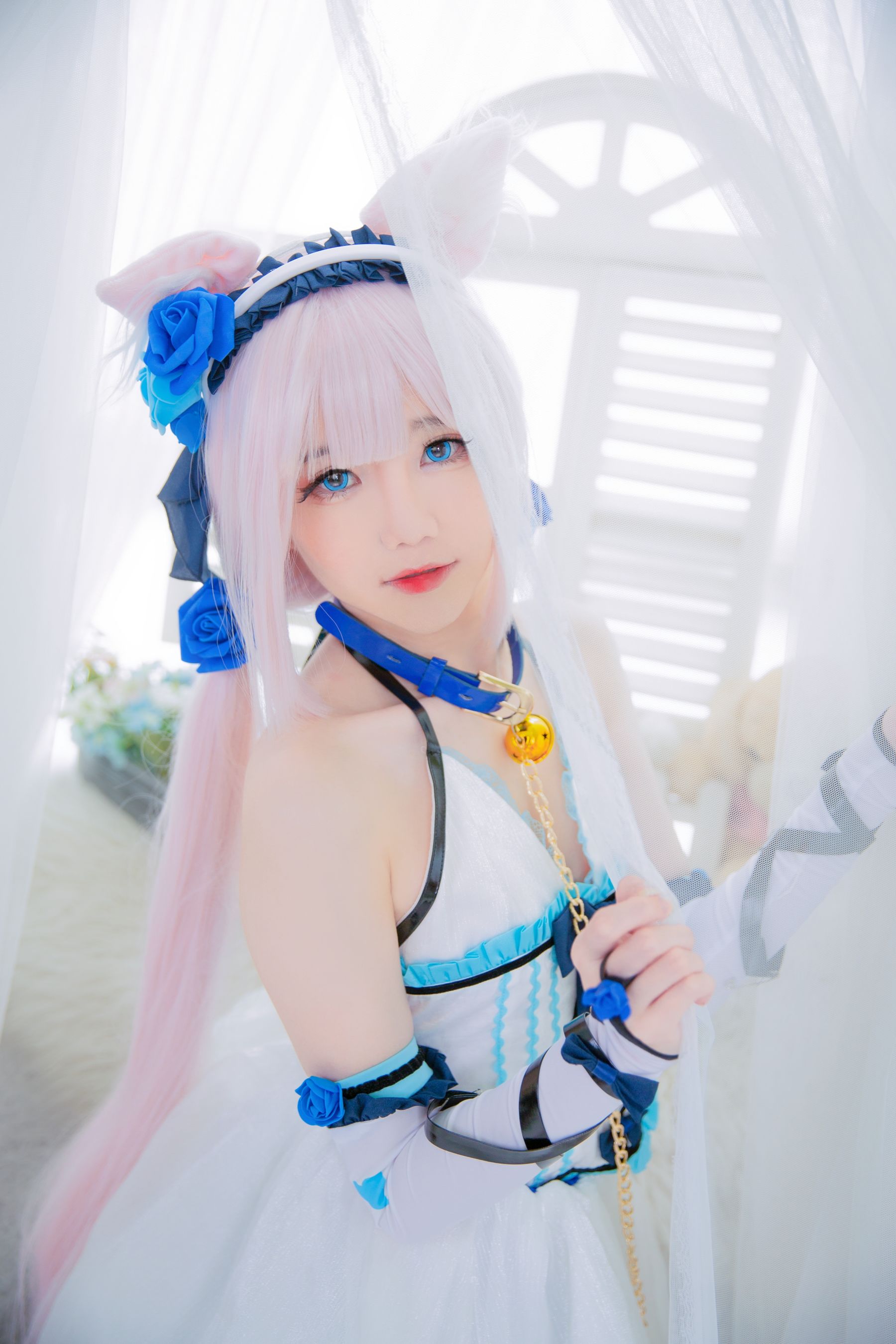 [福利COS] Sally Dorasnow - Nekopara Vanilla Lingerie