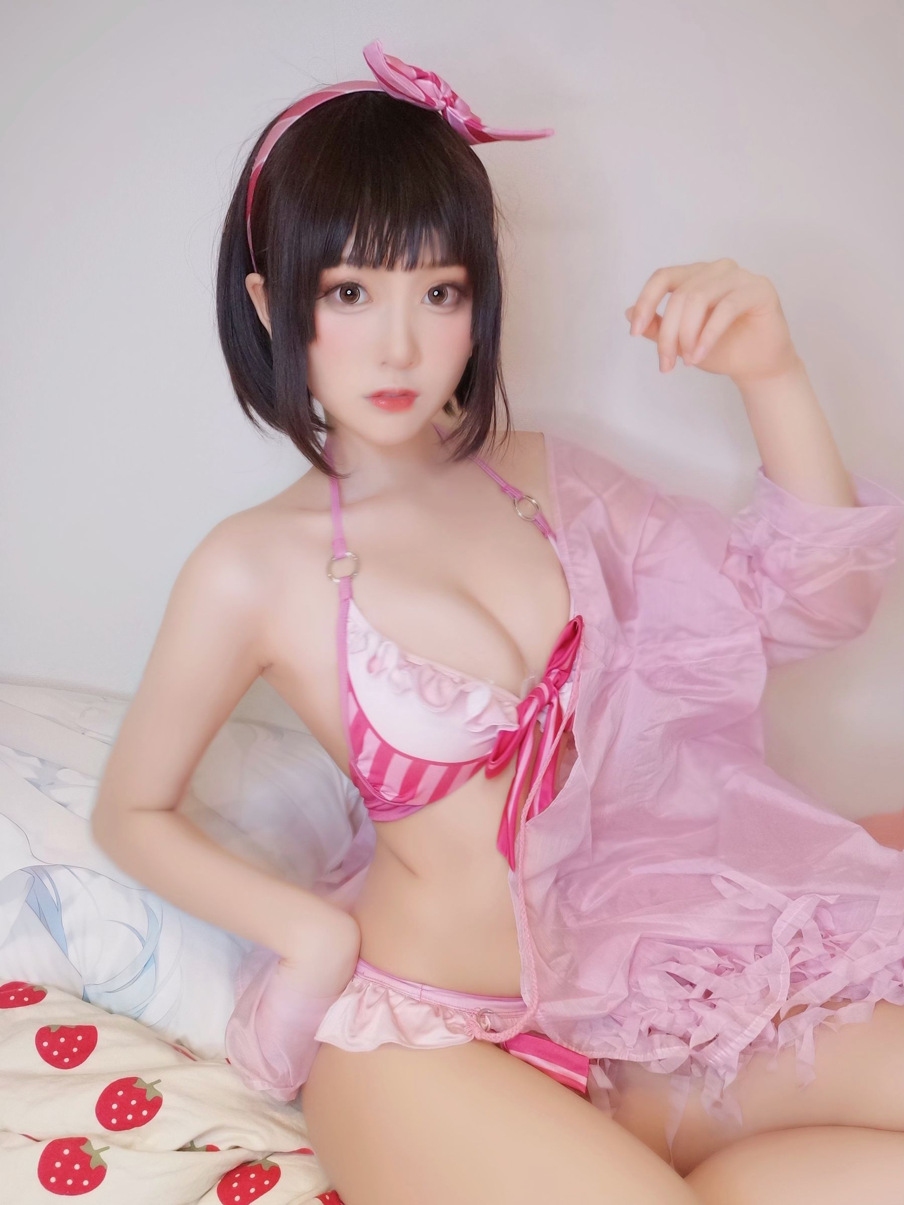  [福利COS] Yuki亭 - 加藤恵水着
