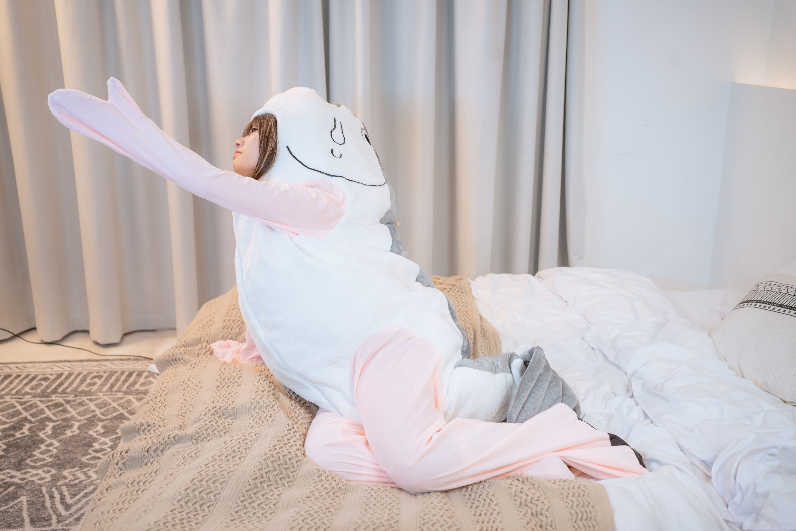 [福利COS] 爆机少女喵小吉 - 超合金咸鱼外骨骼装甲