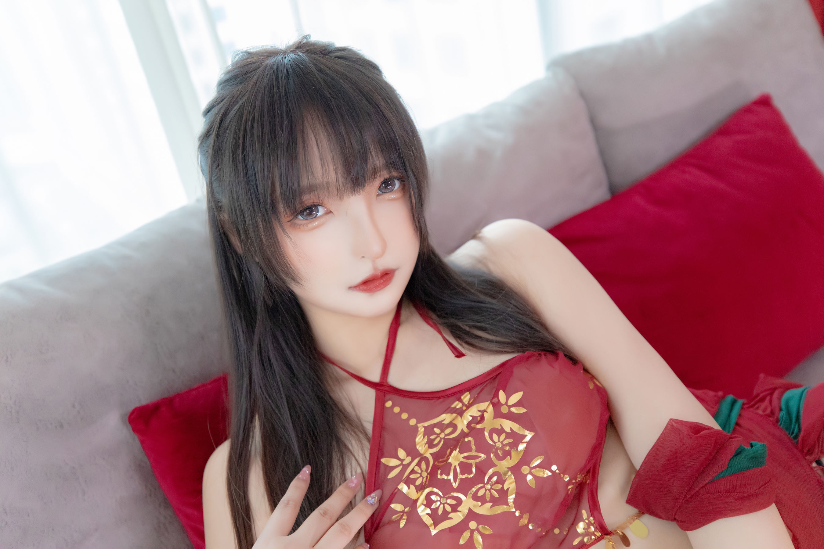  [福利COS] 萝莉神楽板真冬 - 恋恋红尘