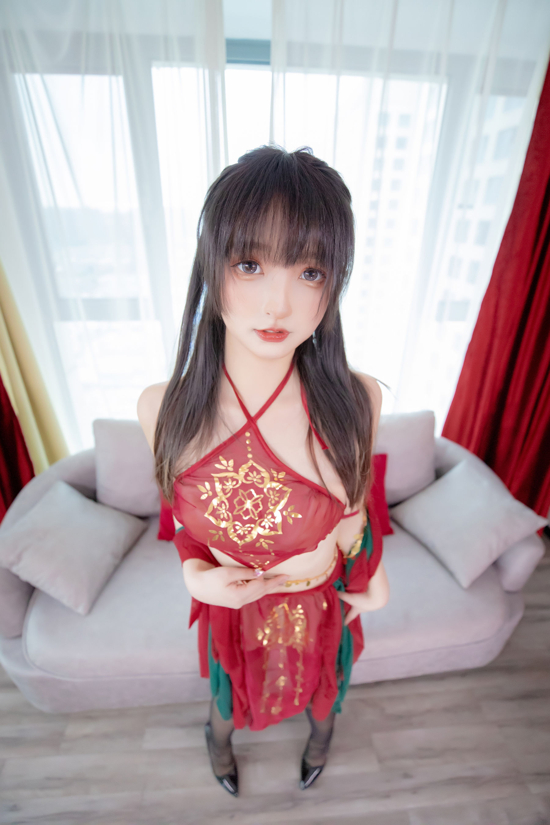  [福利COS] 萝莉神楽板真冬 - 恋恋红尘