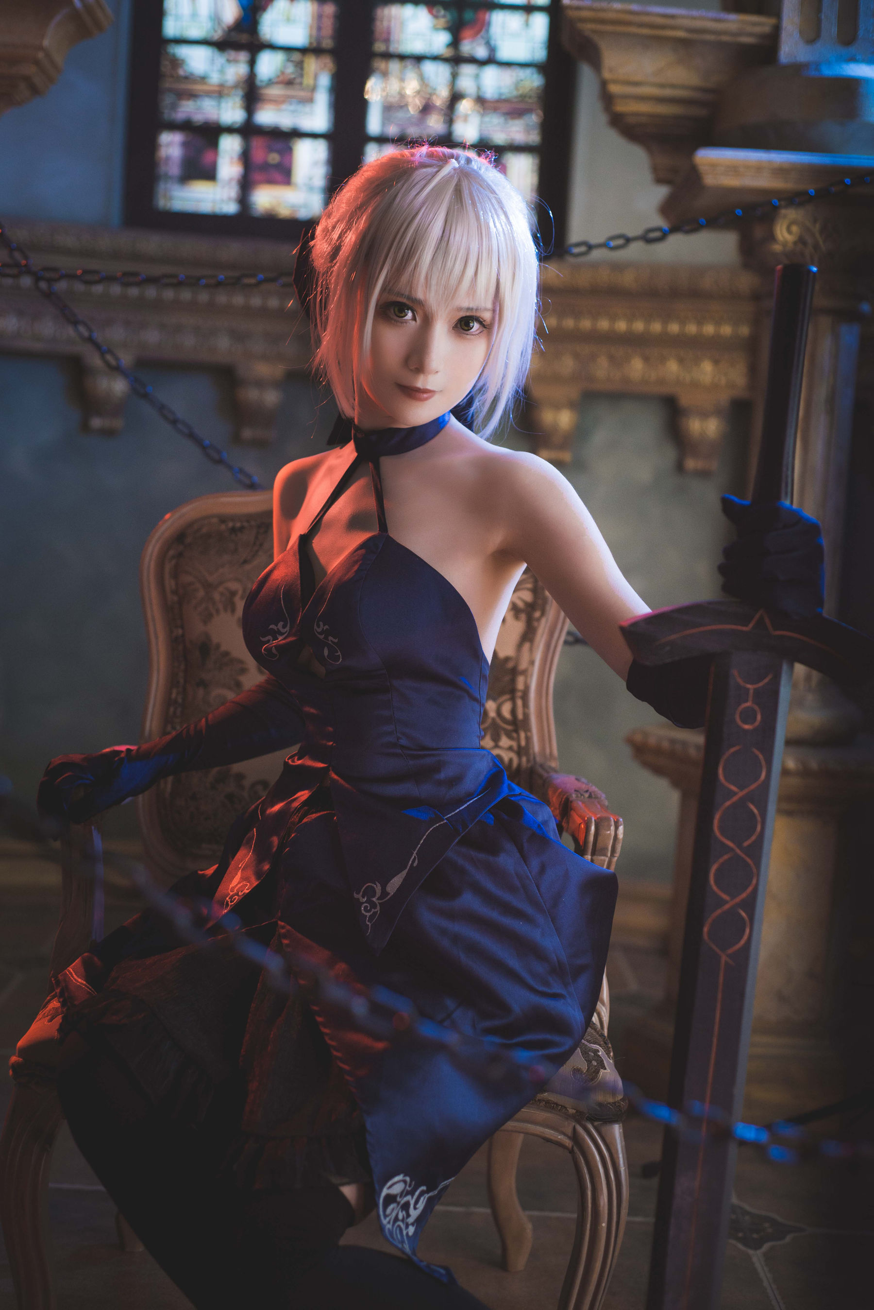 [福利COS] 阳炎型小菠萝 - 黑呆破满