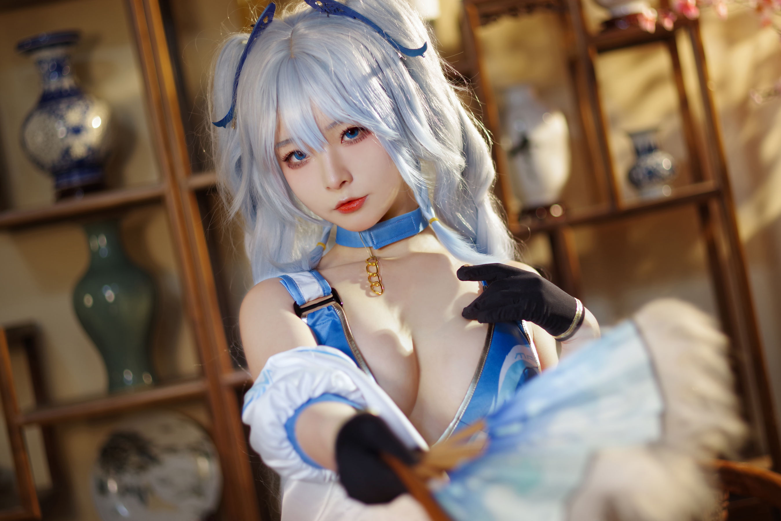 [福利COS] yuuhui玉汇 - PA-15 翠雀媚