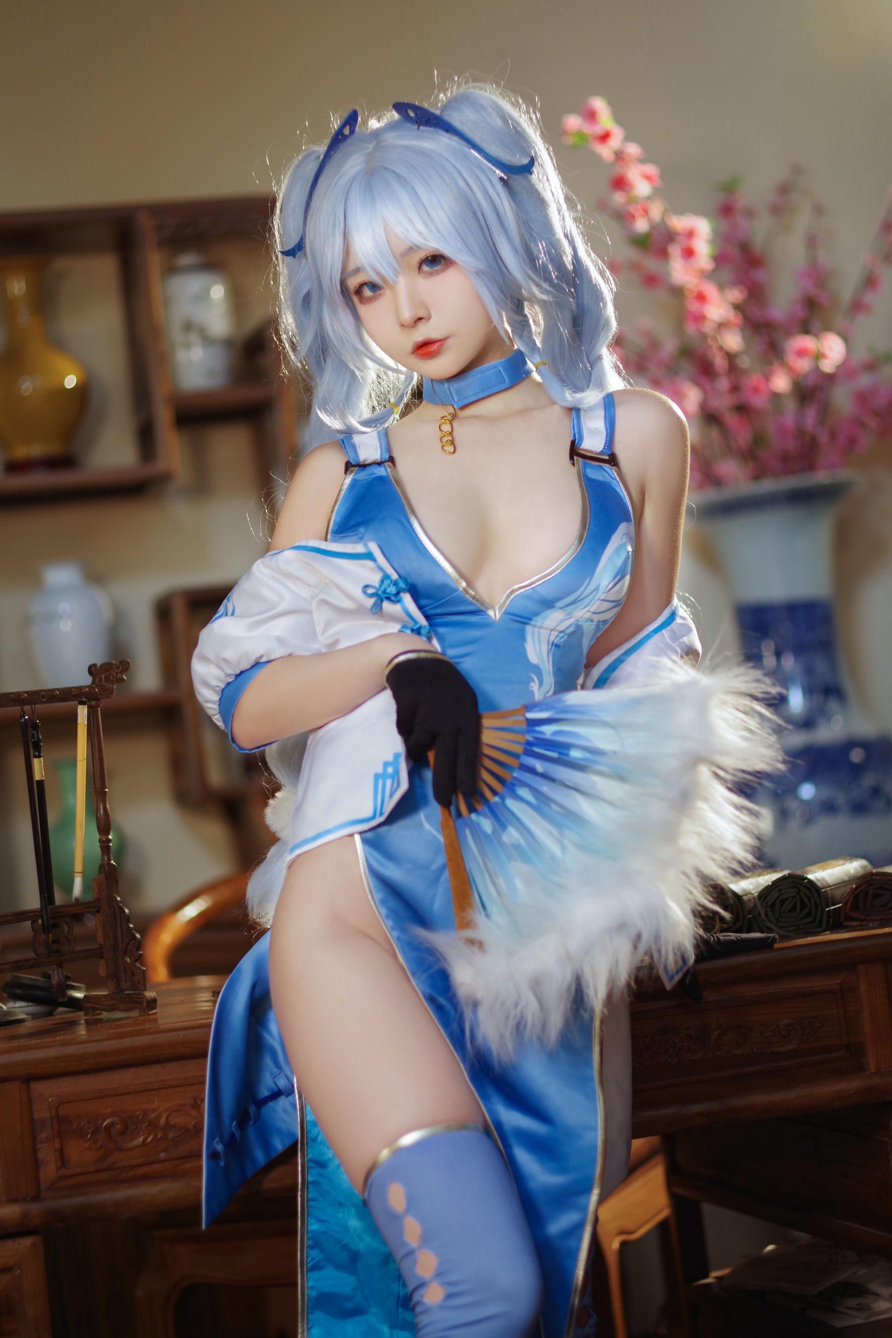 [福利COS] yuuhui玉汇 - PA-15 翠雀媚
