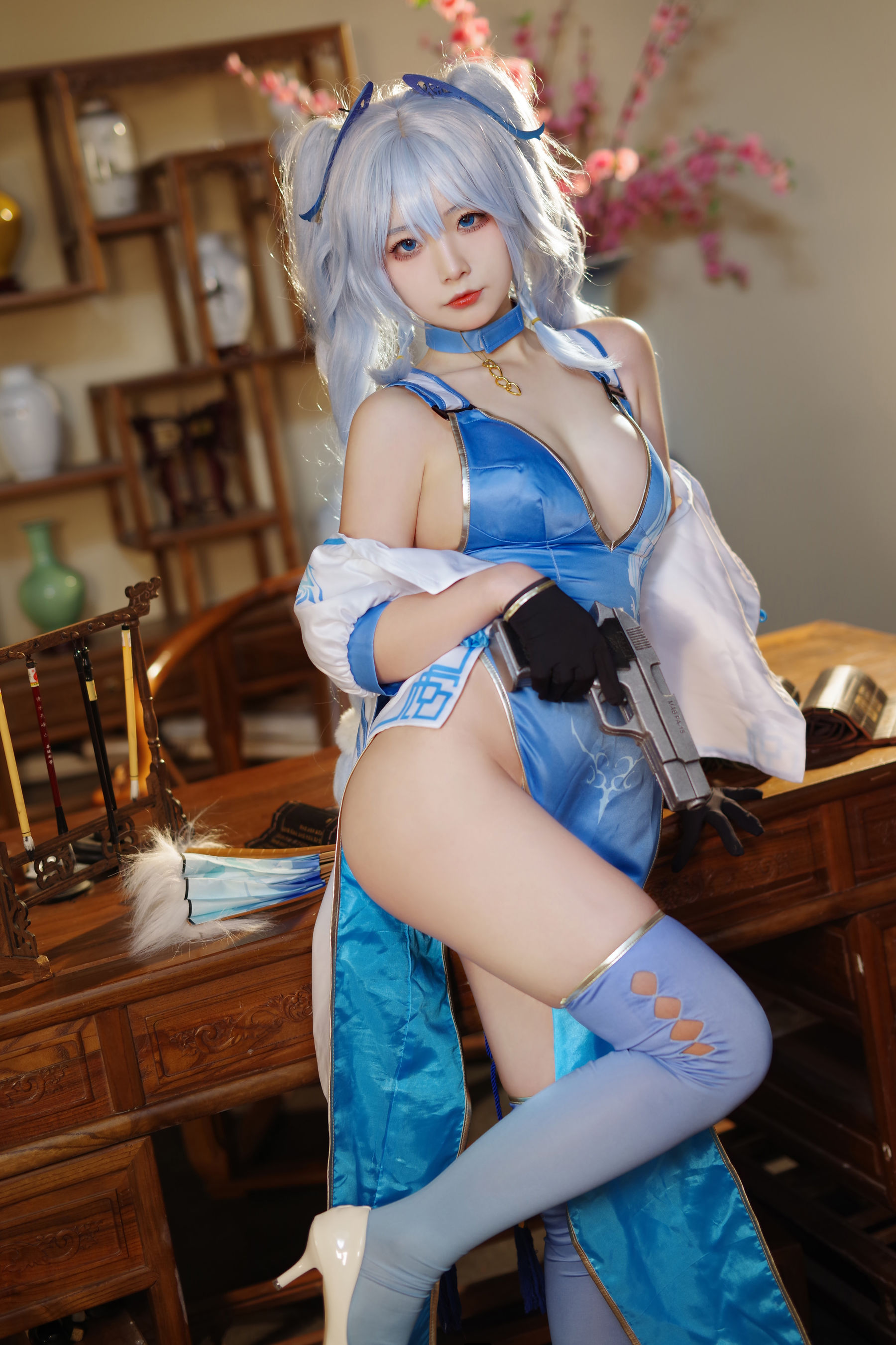 [福利COS] yuuhui玉汇 - PA-15 翠雀媚