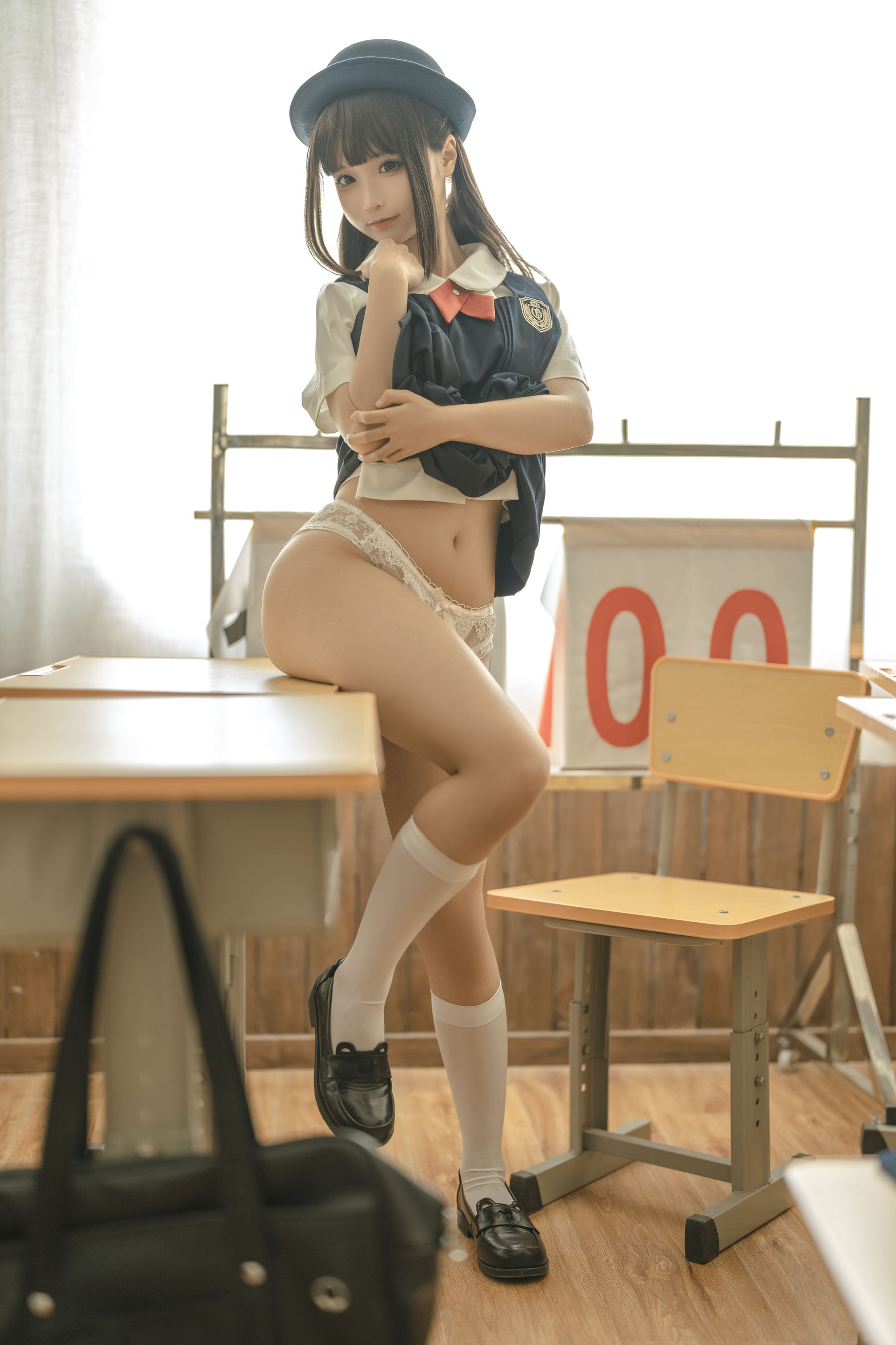 [福利COS] 动漫博主蠢沫沫 - 小学妹