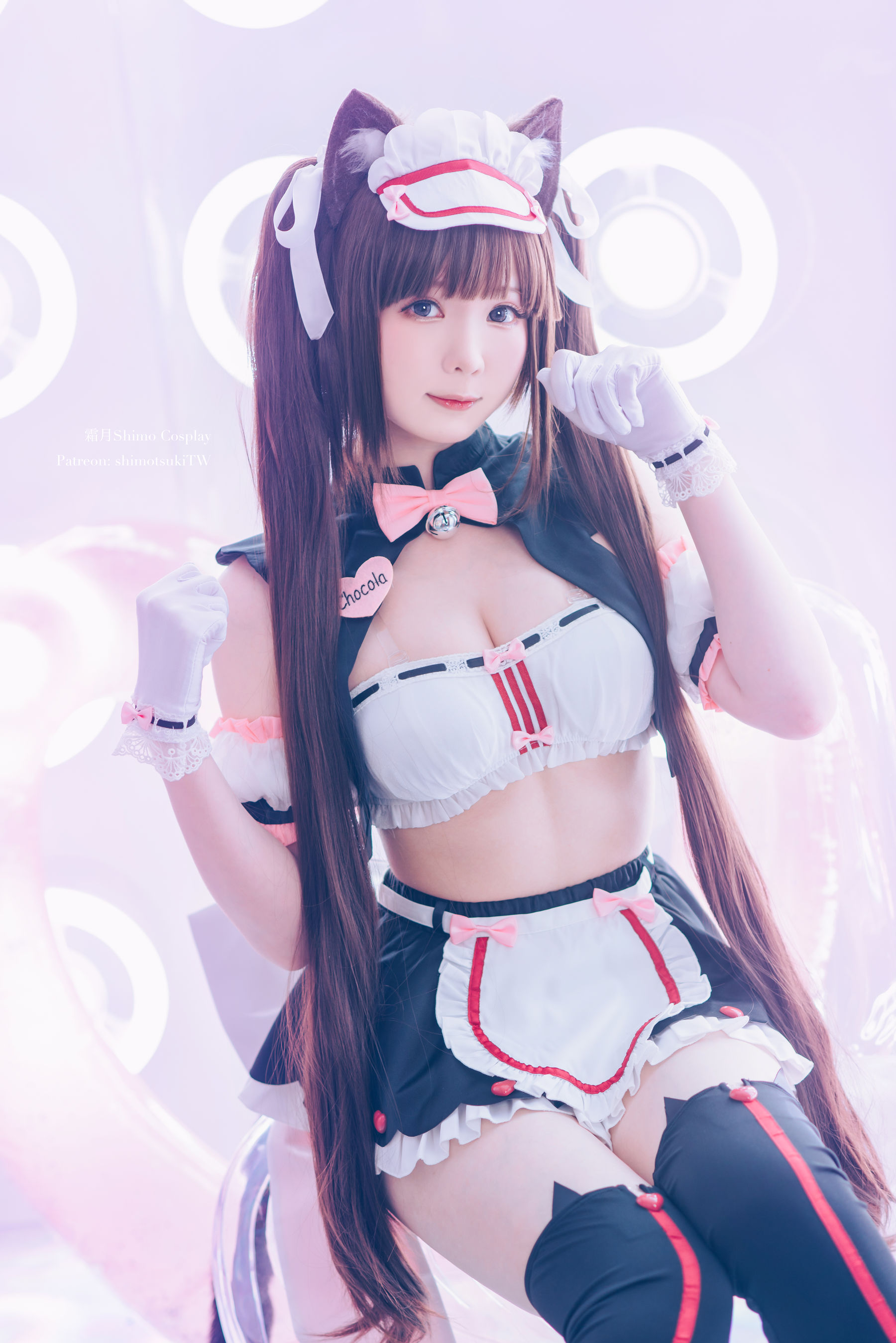 [福利COS] 微博妹纸霜月shimo - 巧克力赛车服