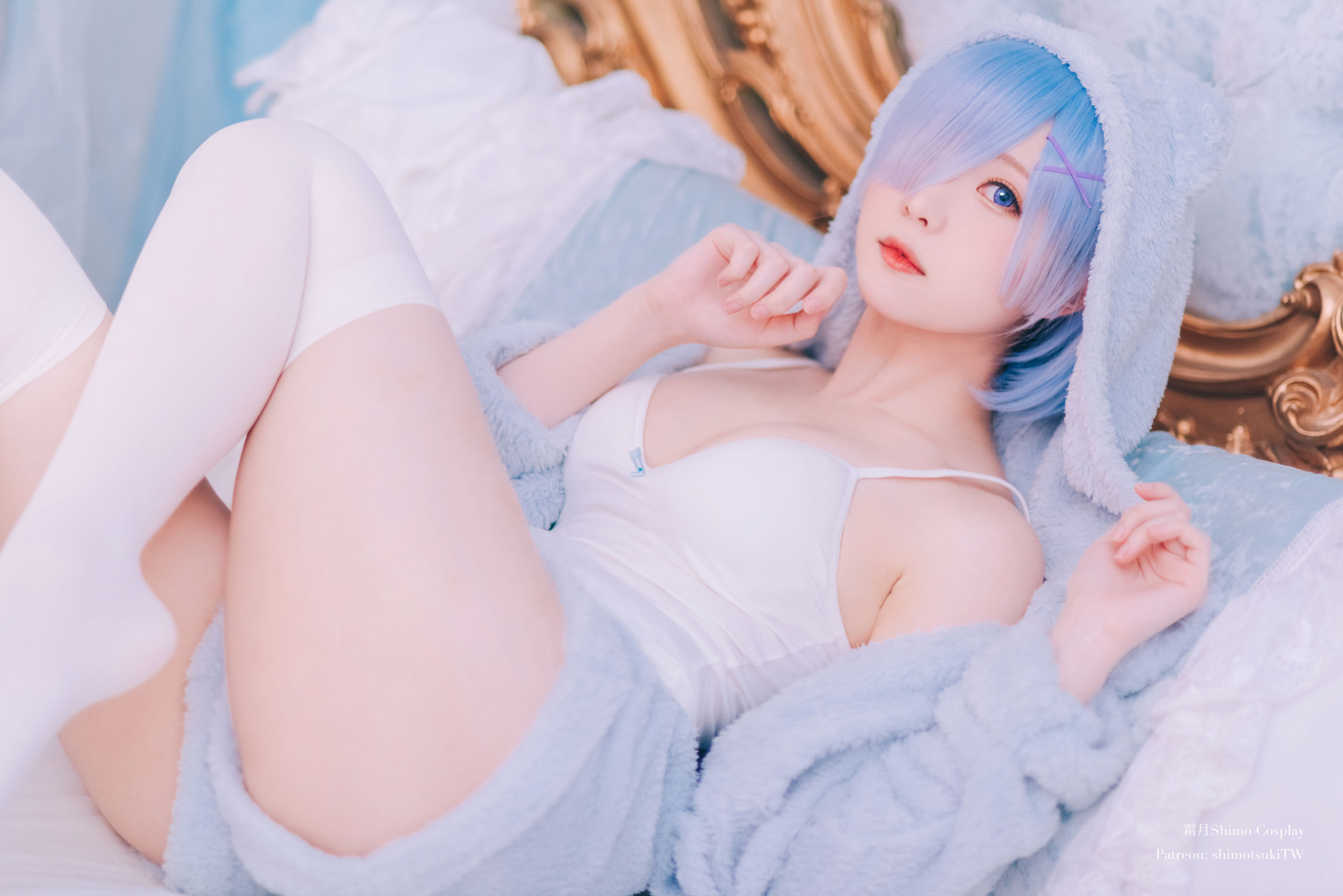 [福利COS] 微博妹纸霜月shimo - 雷姆猫咪装