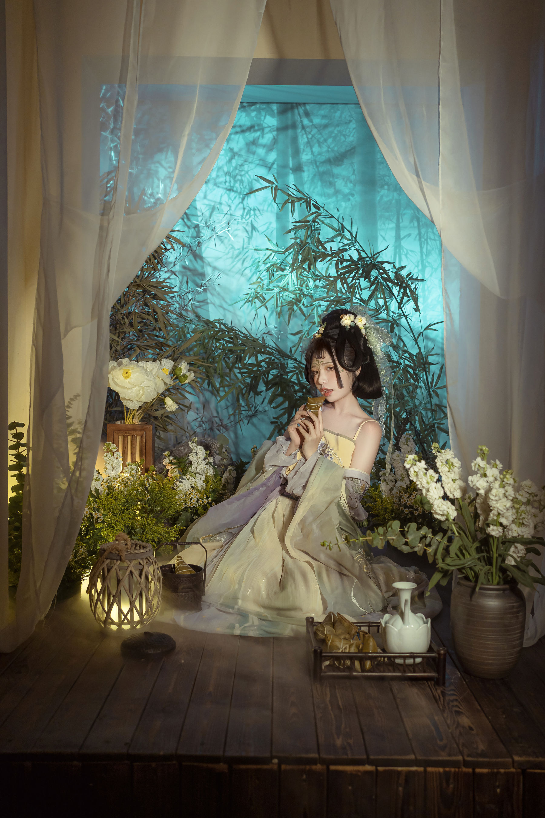 [福利COS] 爆机少女喵小吉 - 浣溪沙.端午