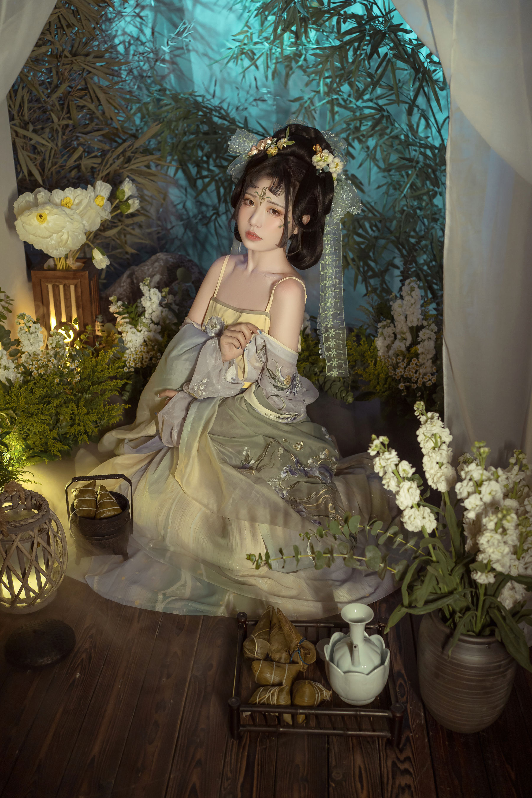 [福利COS] 爆机少女喵小吉 - 浣溪沙.端午