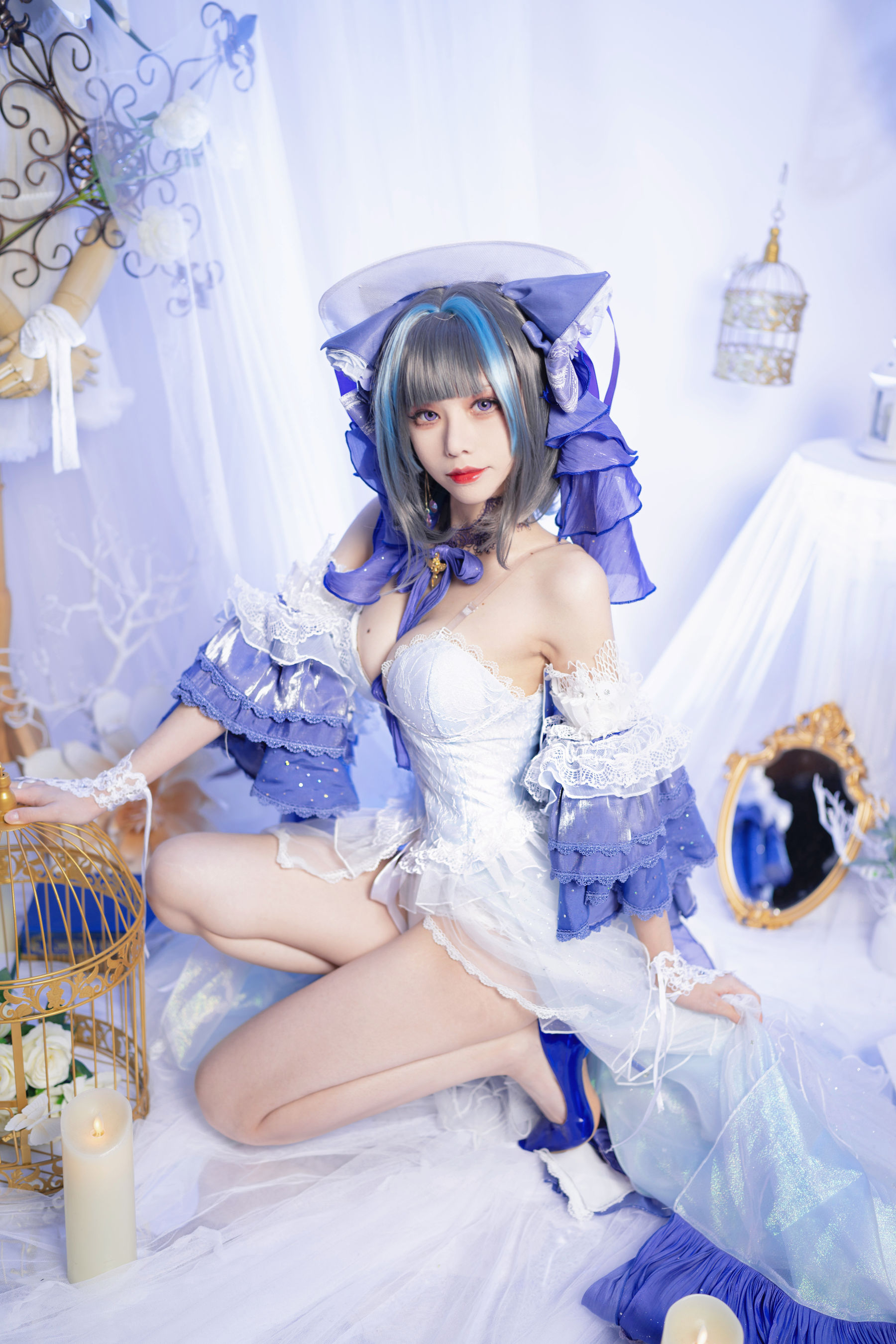 [福利COS] 骨牙路子野 - 舰长 柴郡