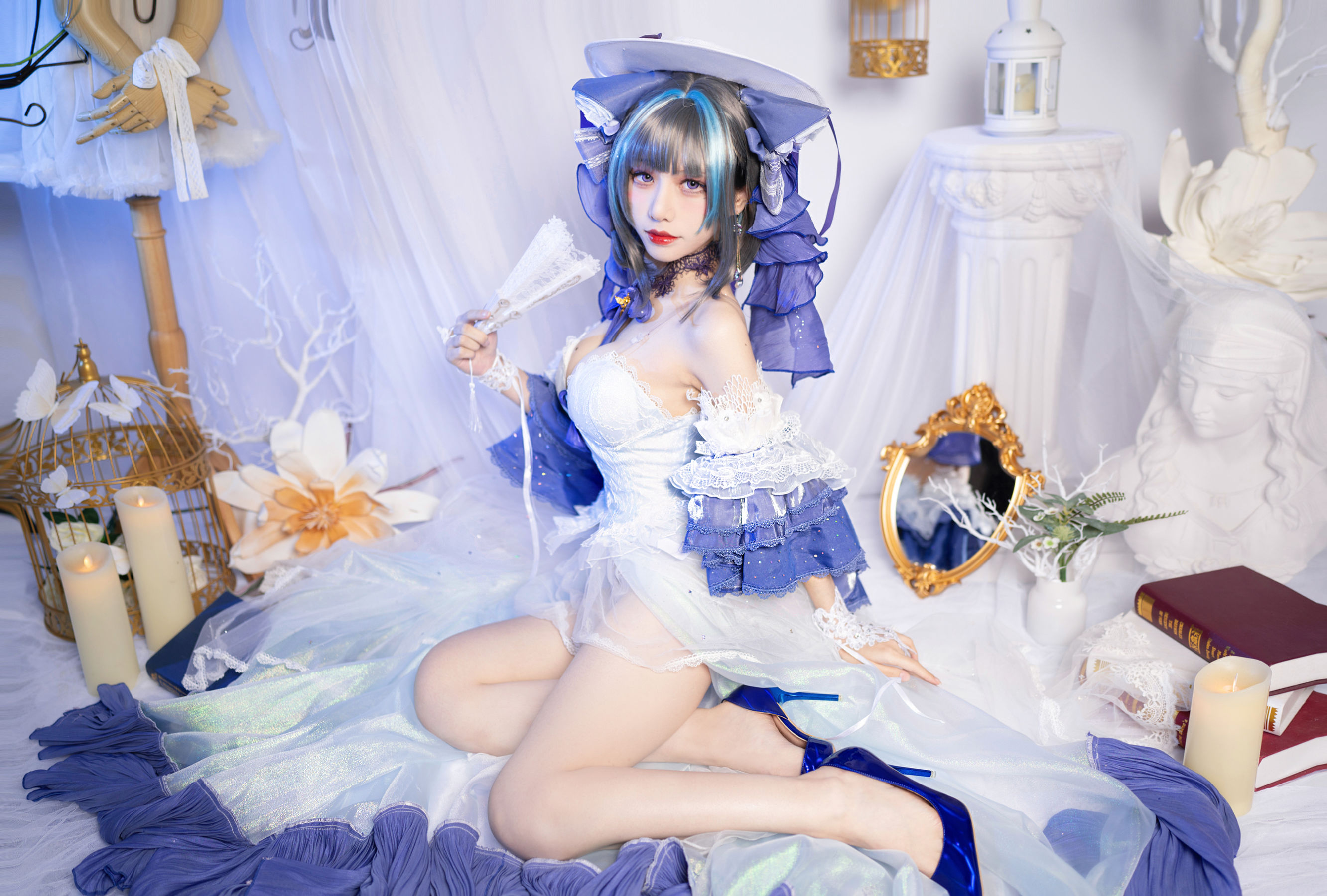 [福利COS] 骨牙路子野 - 舰长 柴郡