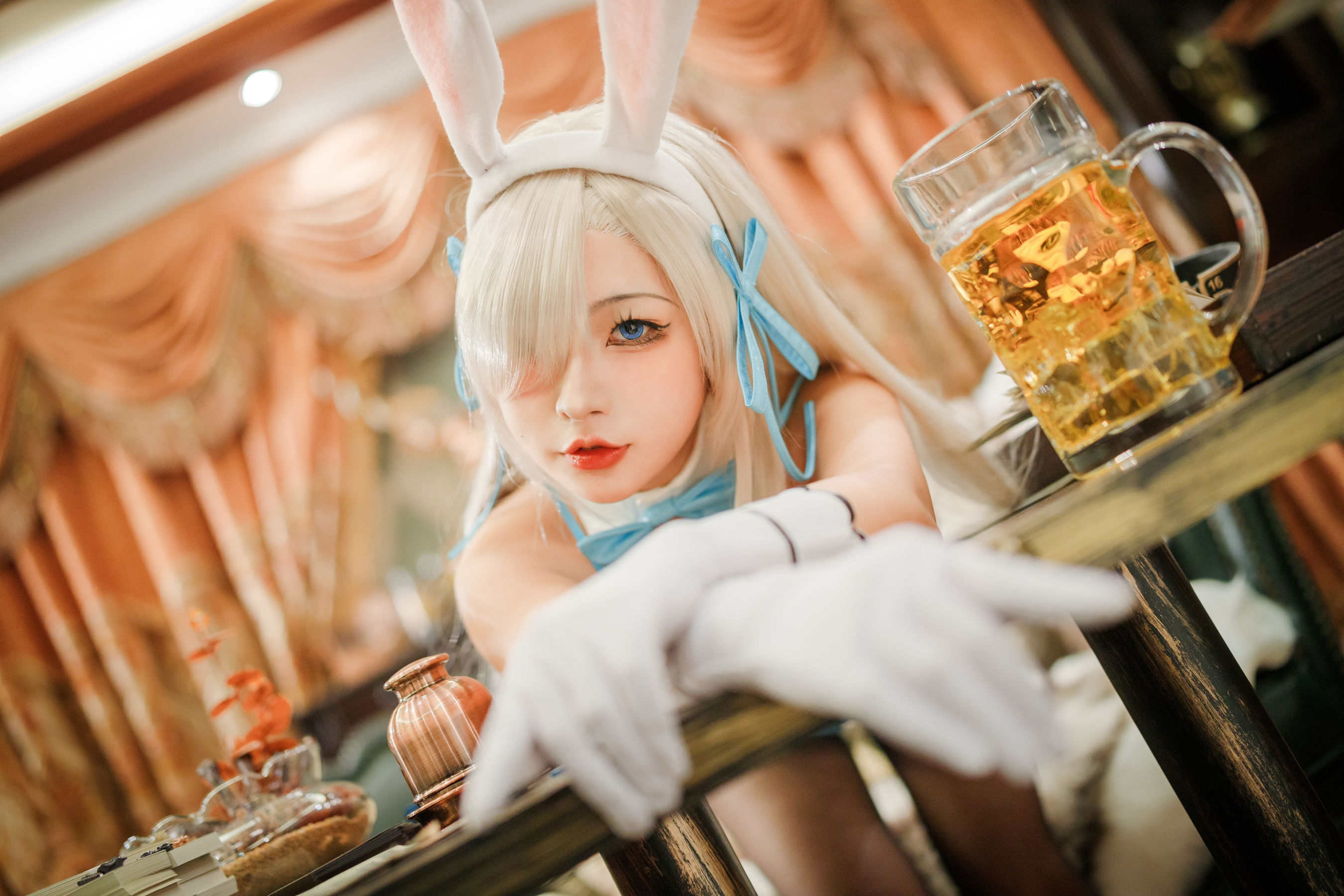 [网红COSER] yuuhui玉汇 - 一之濑明日奈-兔女郎