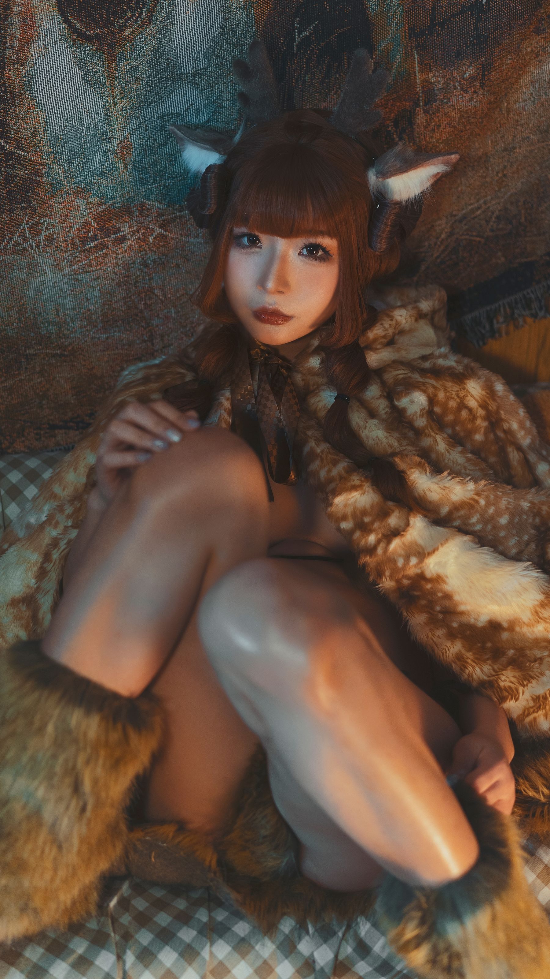 [网红COSER] yuuhui玉汇 - 圣诞麋鹿兽耳